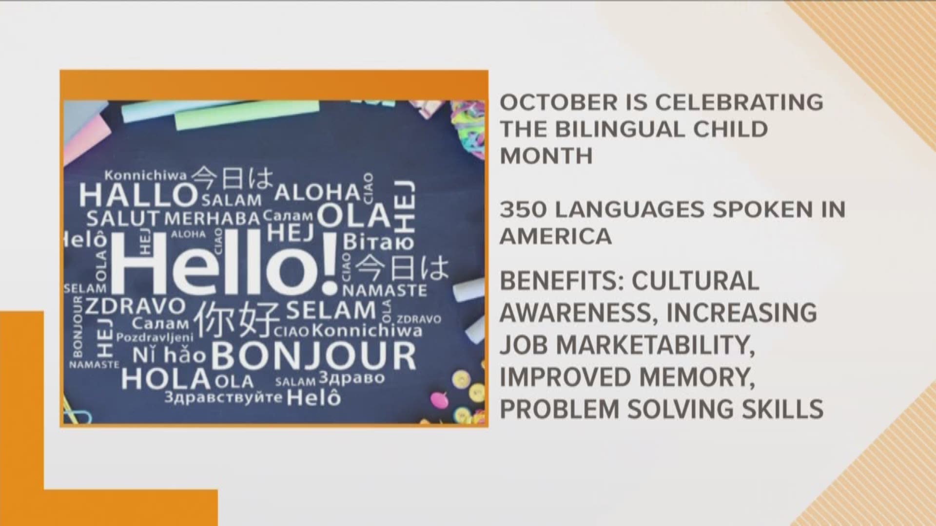 Cultural awareness, and problem solving skills are a few of the benefits of bilingualism. Here are tips to teach your child another language.