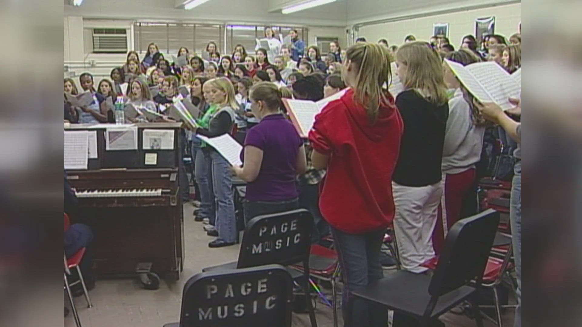 Some of the Piedmont's most talented high school voices came together to sing songs.