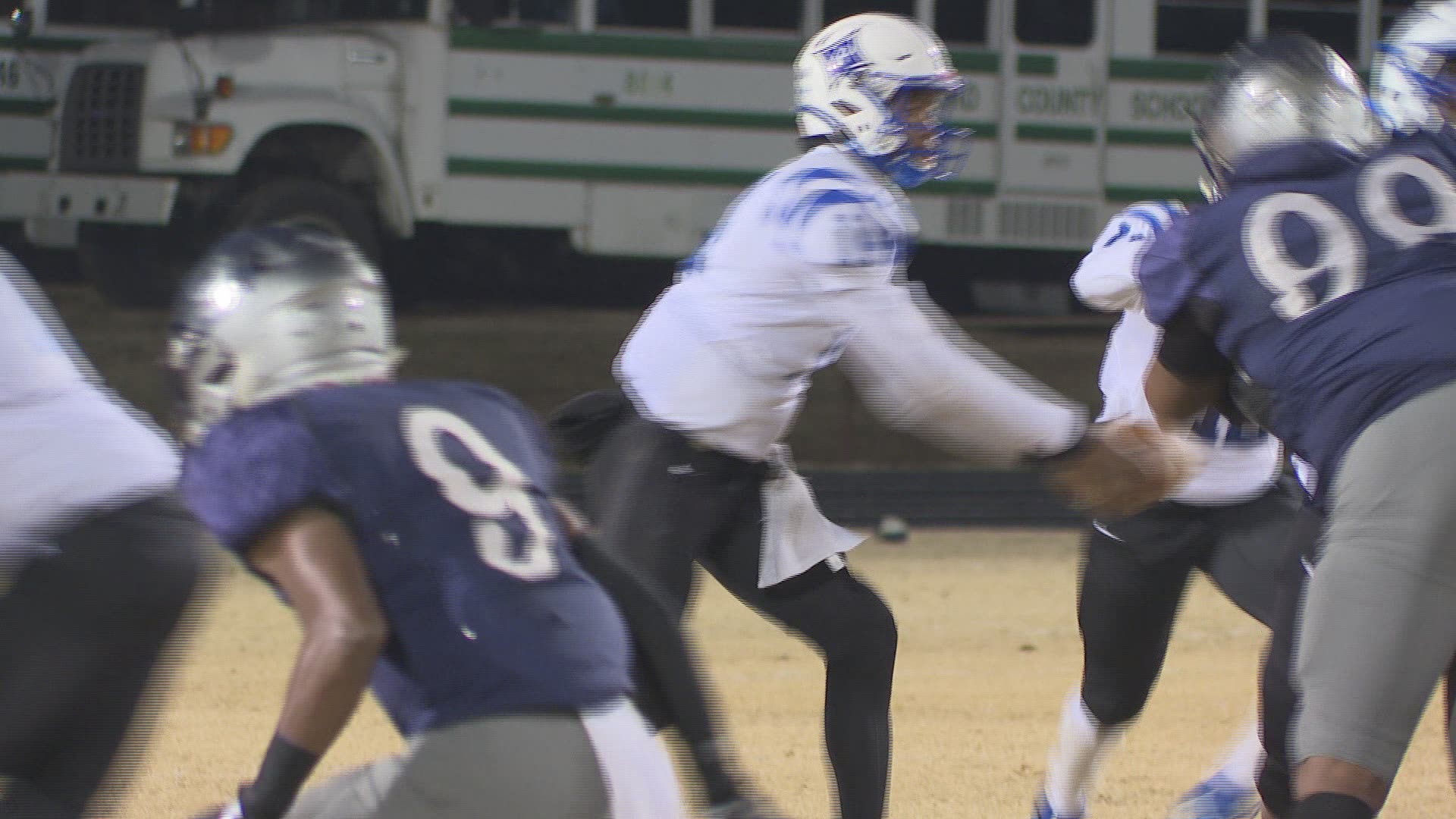 East Forsyth wins 34-21 and advances to 4A West Regional Final