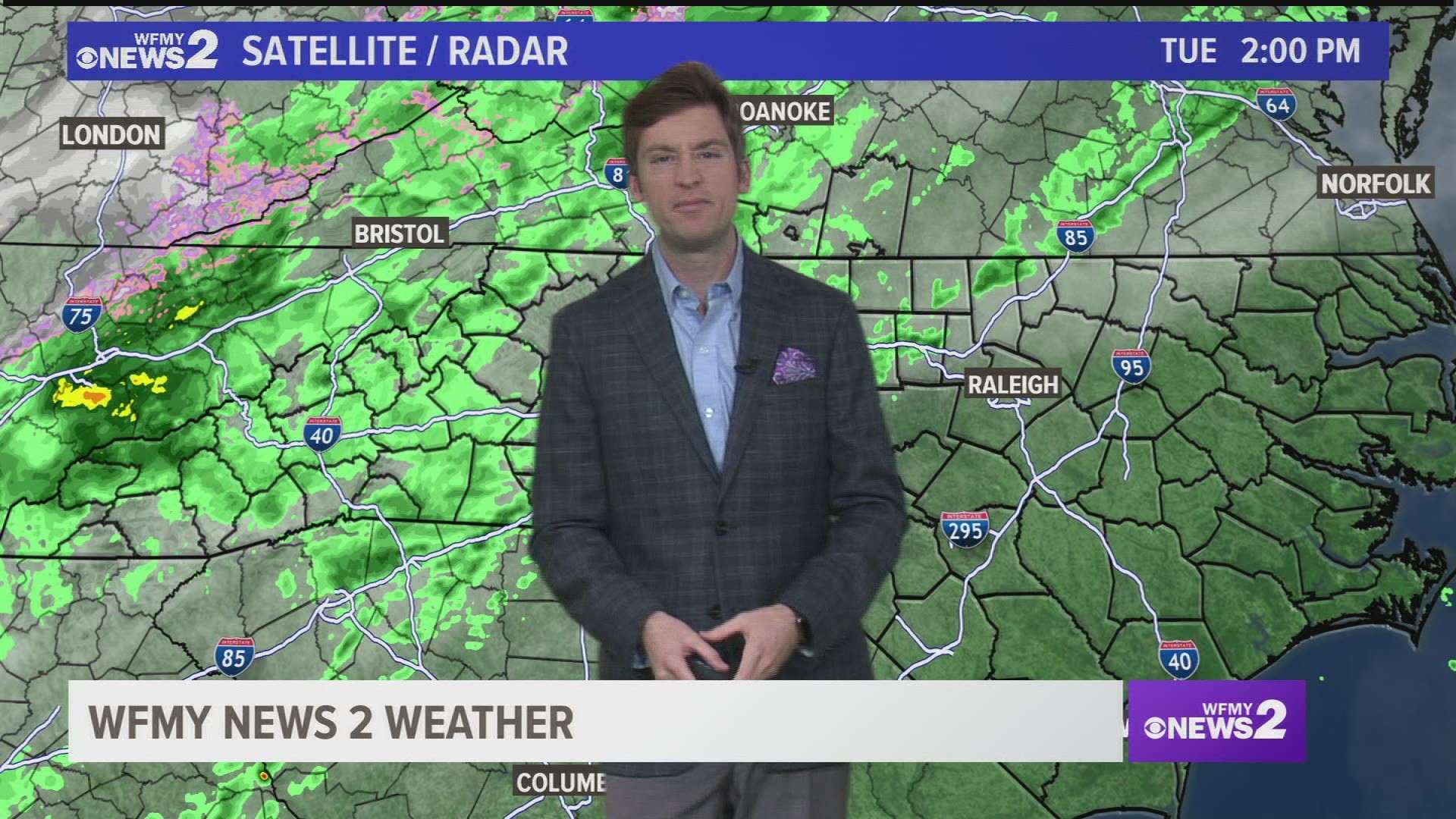 Tuesday Afternoon Weather Update with Christian Morgan