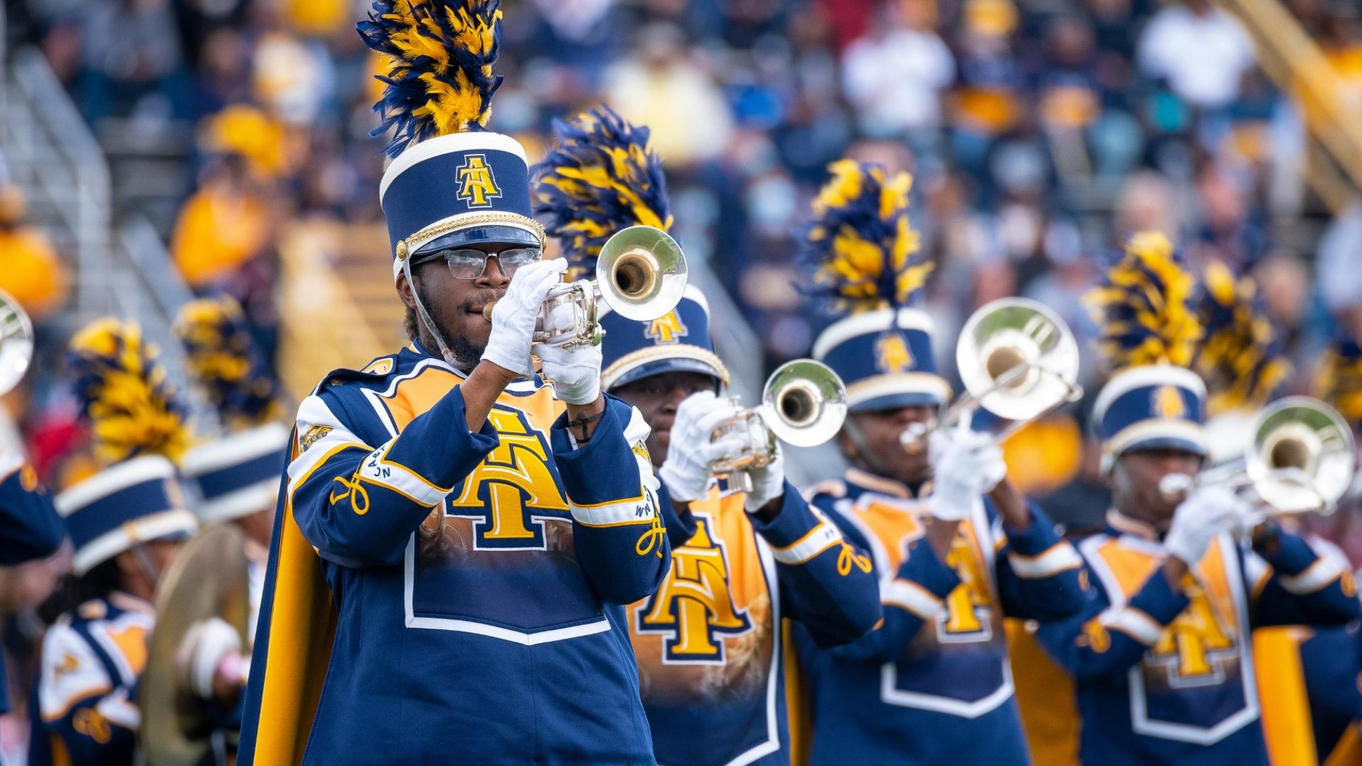 North Carolina A&T Blue and Gold Marching Band