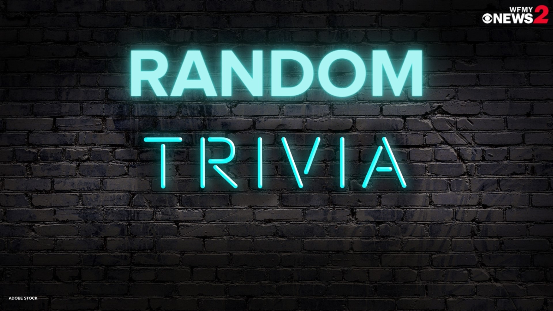 Eric Chilton quizzes us on super random useless trivia.