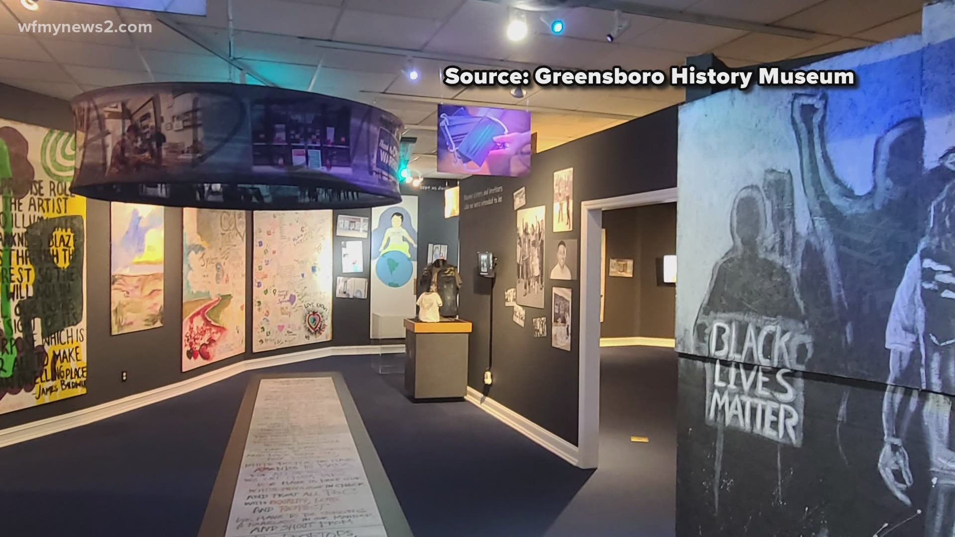 The Greensboro History Museum opens a new exhibit focused on the major life changes 2020 created.