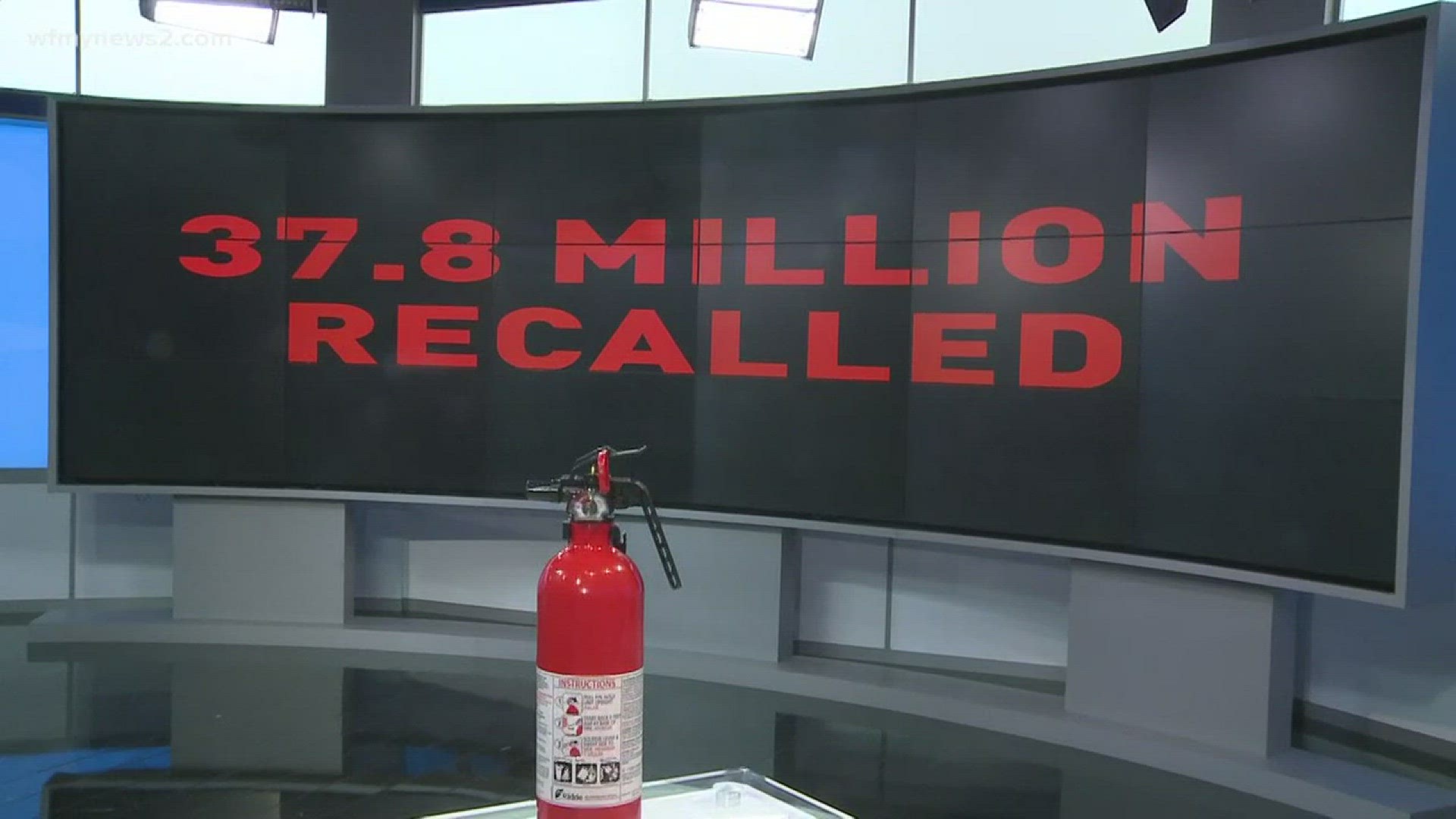 Kidde Recalls Millions Of Fire Extinguishers