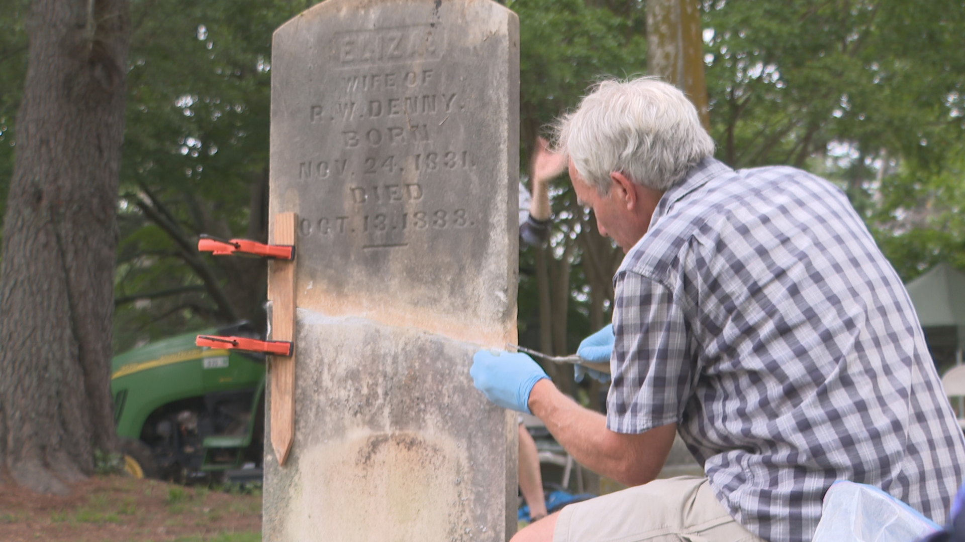 The City of Greensboro partners with Atlas Preservation to restore the historic cemetery.