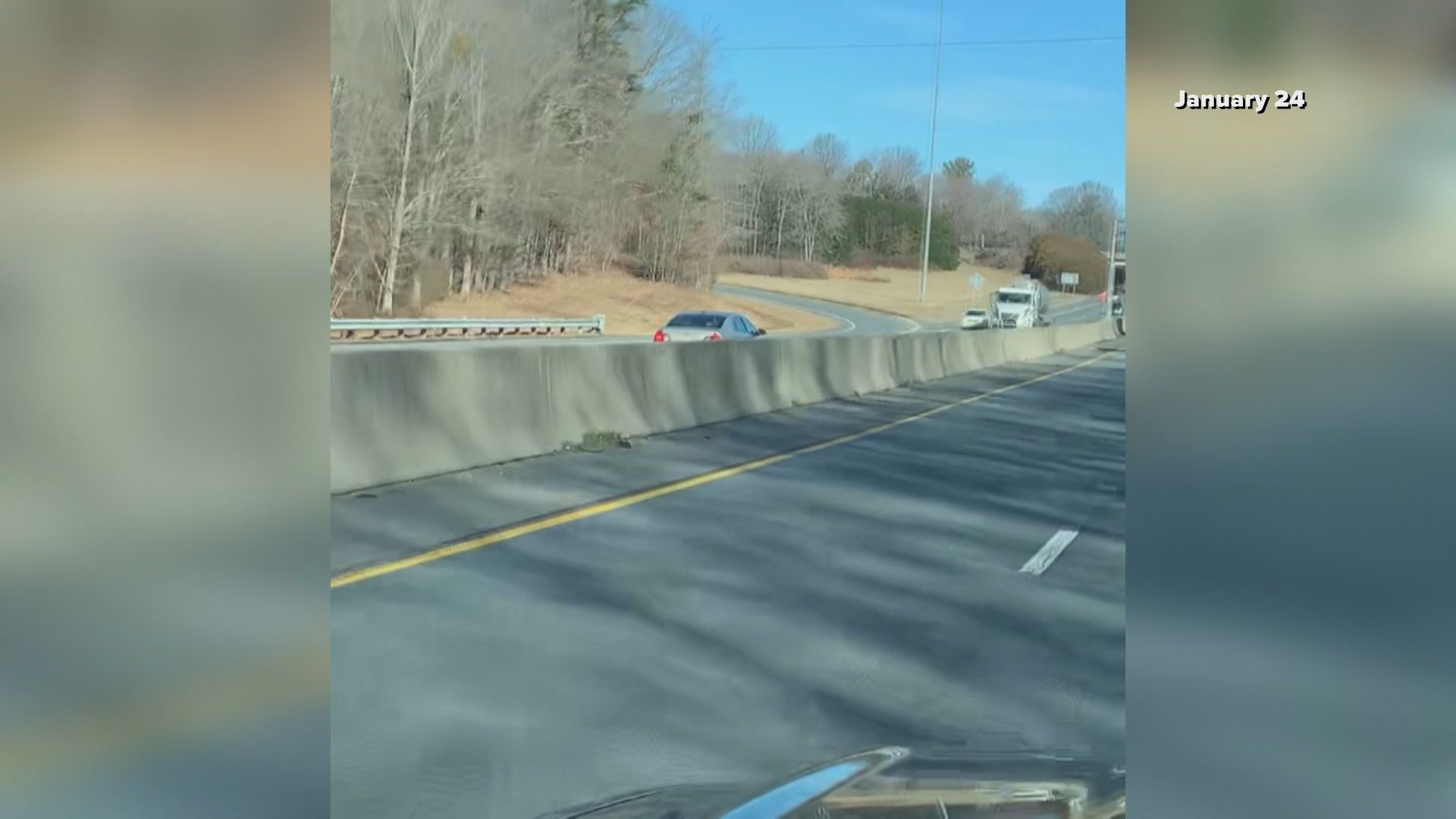 On Jan. 24, a viewer shared a video of a wrong-way driver on I-73 in Asheboro, thankfully there was no crash. One week later, a 94-year-old man died in a wrong-way c