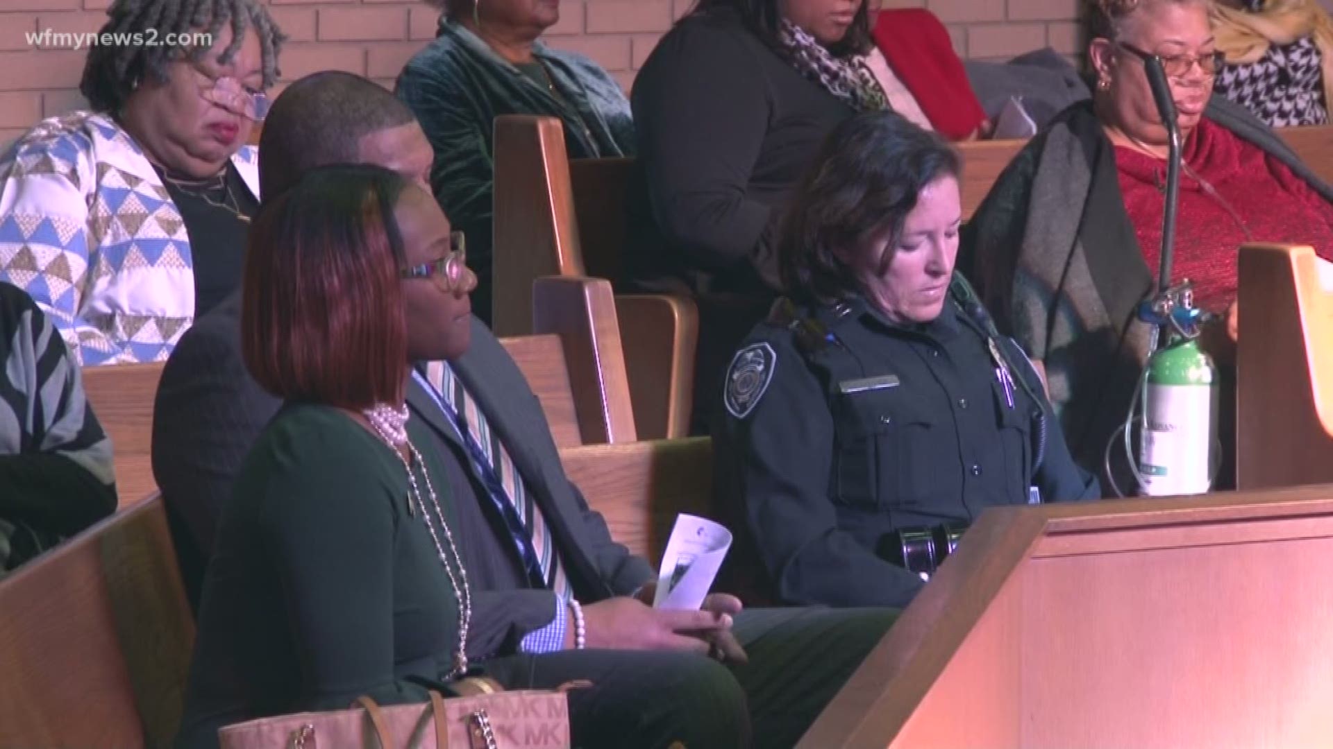 After stopping a school shooting over a month ago, 3 heroes were honored at a Greensboro church