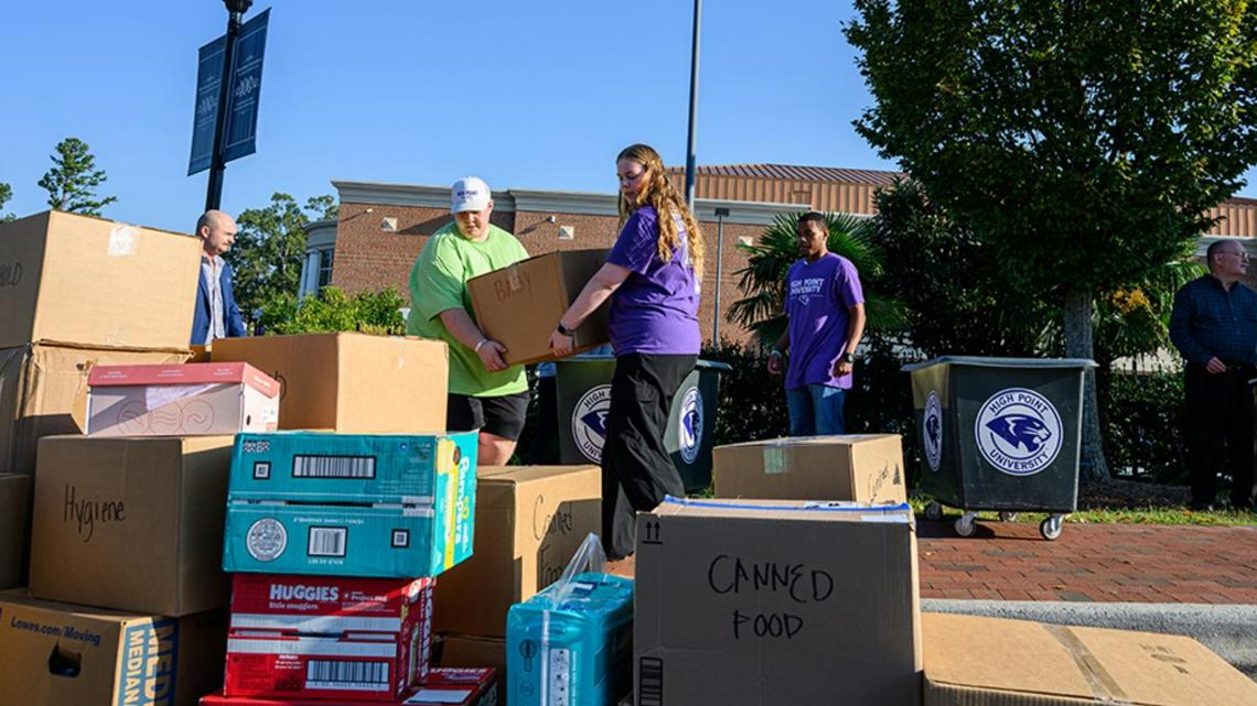 HPU raises 22k to help western NC after Helene impact