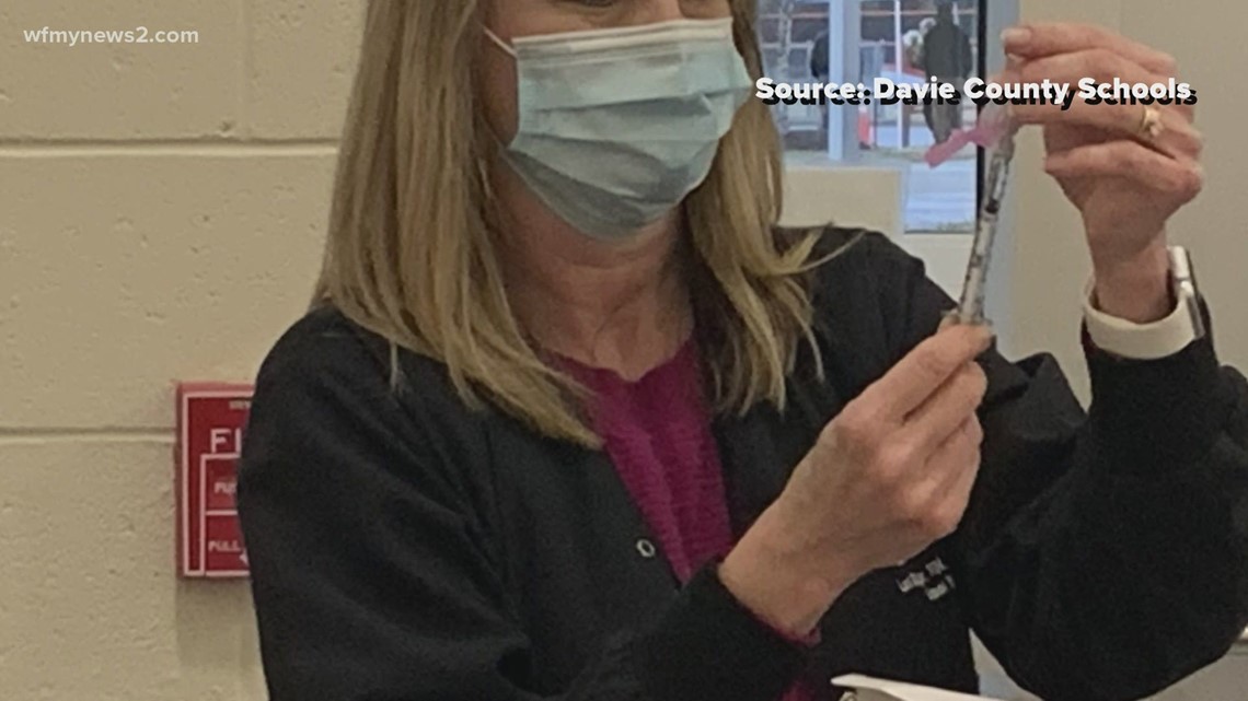 Davie County Schools' teachers and staff get COVID-19 shots - Vimarsana News