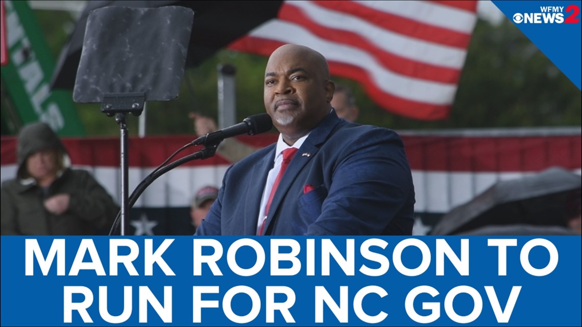 Lt. Gov. Mark Robinson Joins The Race To Become North Carolina’s Next ...