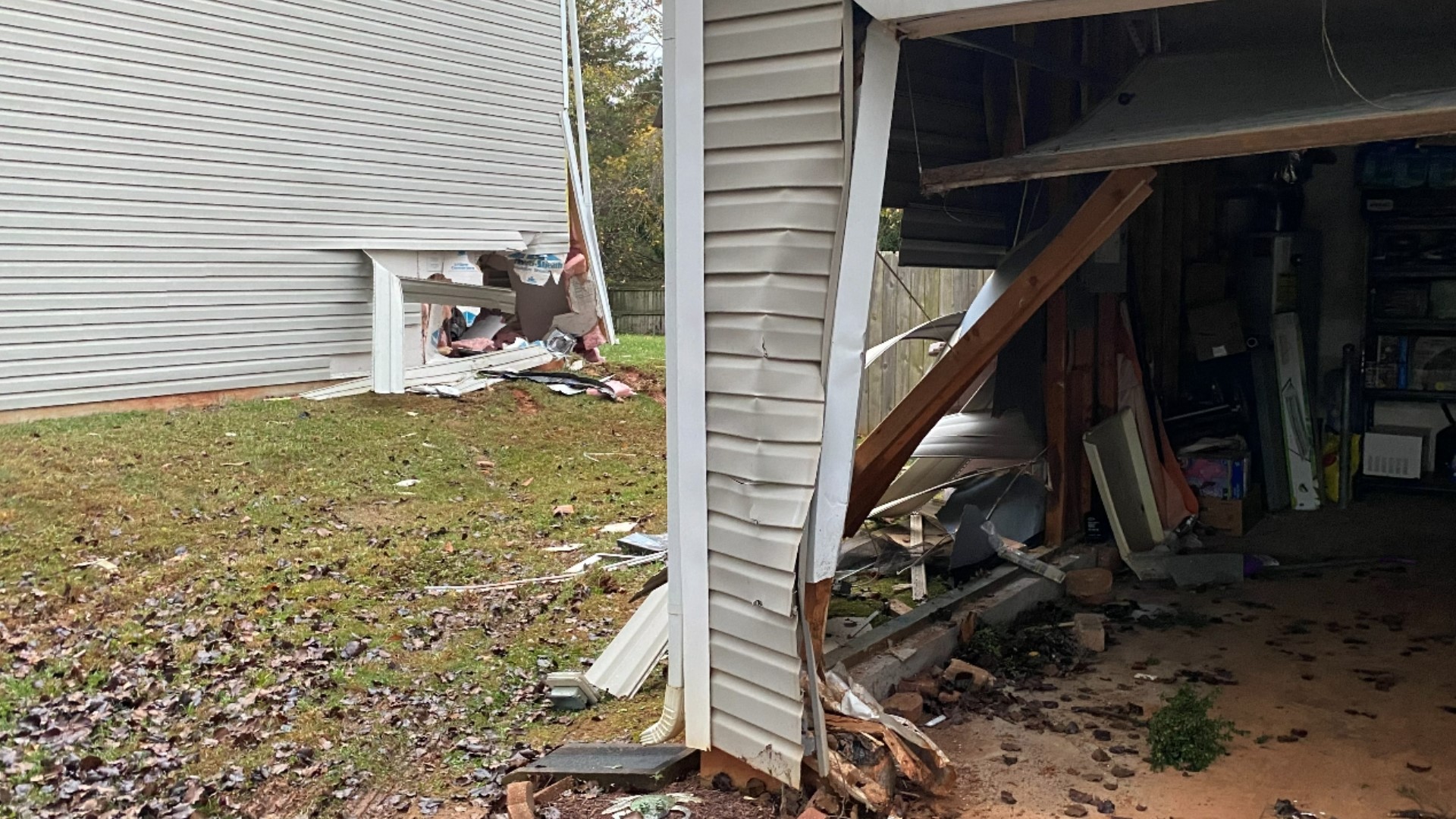 1 injured after crash on Peach Orchard Drive in Greensboro