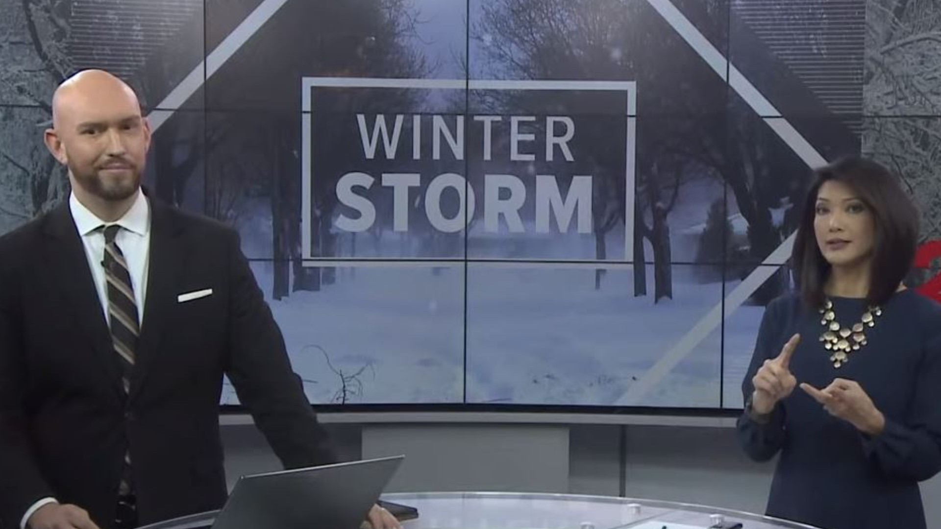 WFMY News 2's special winter storm coverage.