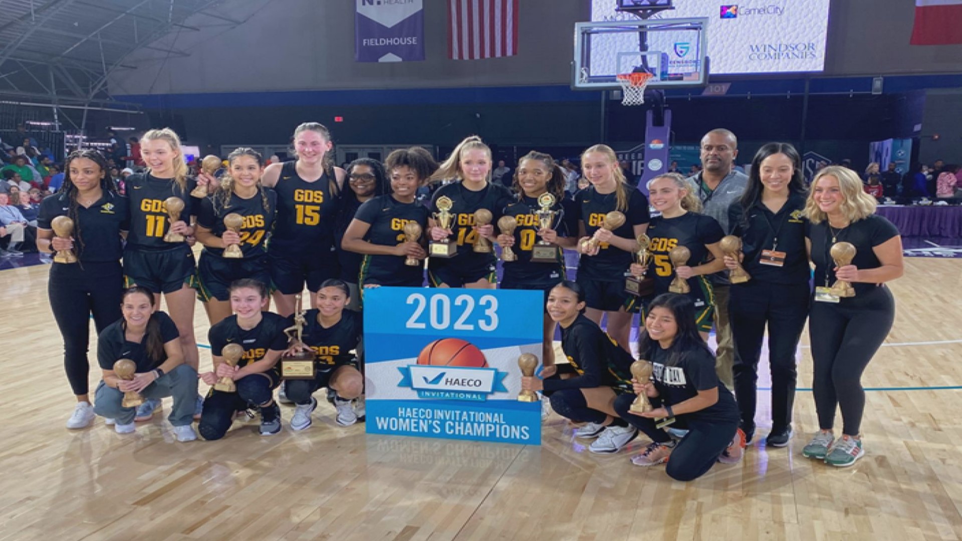 The Bengals win 55-33 to claim the first Women's Championship in school history