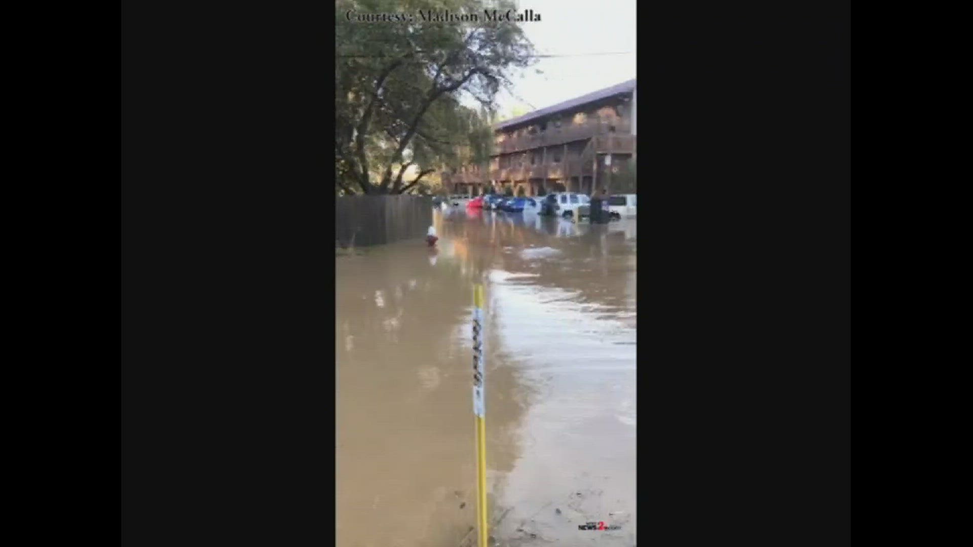 Flooding Near Walmart In Boone