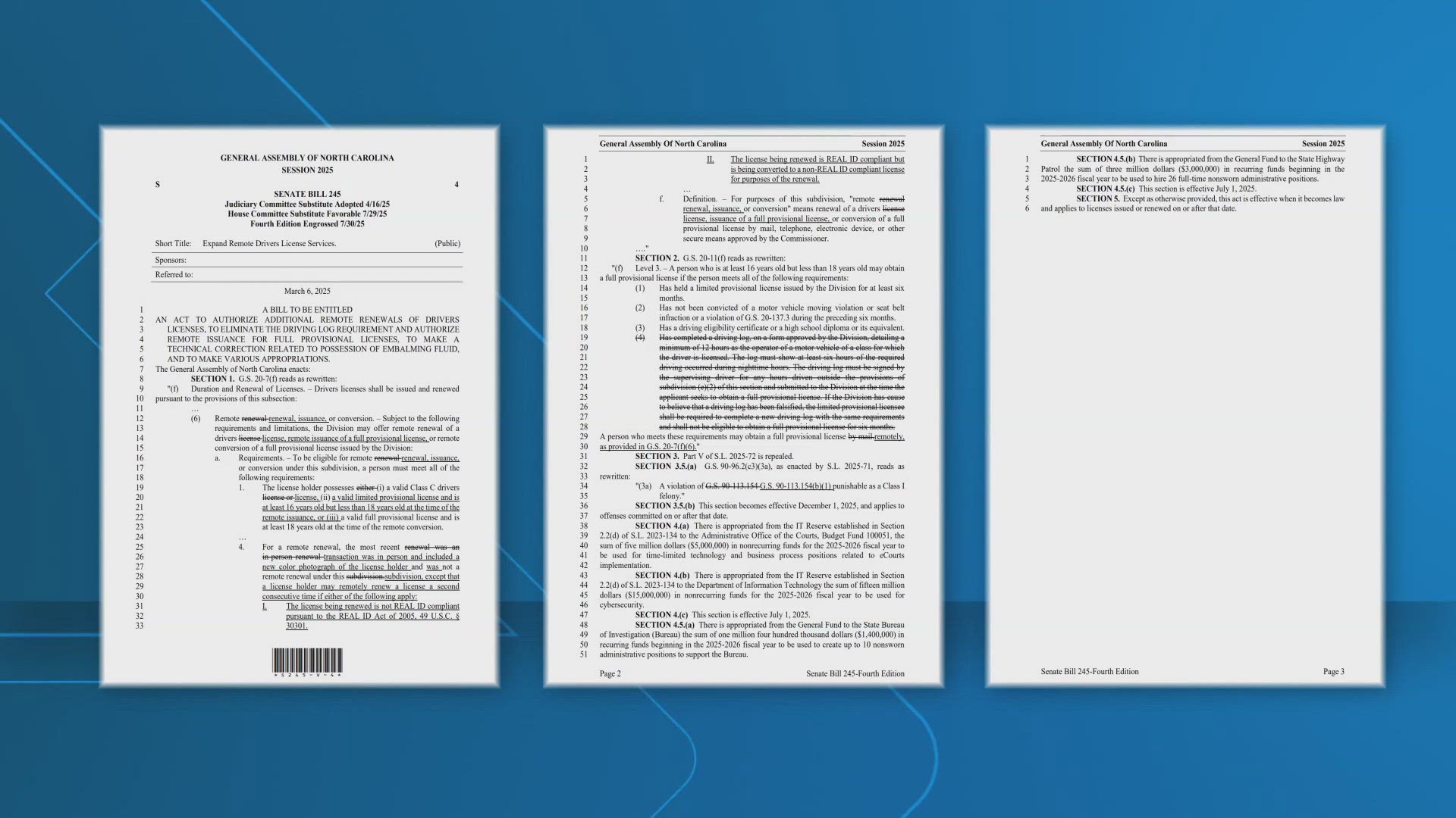 A new bill would expand online renewals and extend REAL ID expiration dates to help reduce the DMV backlog.