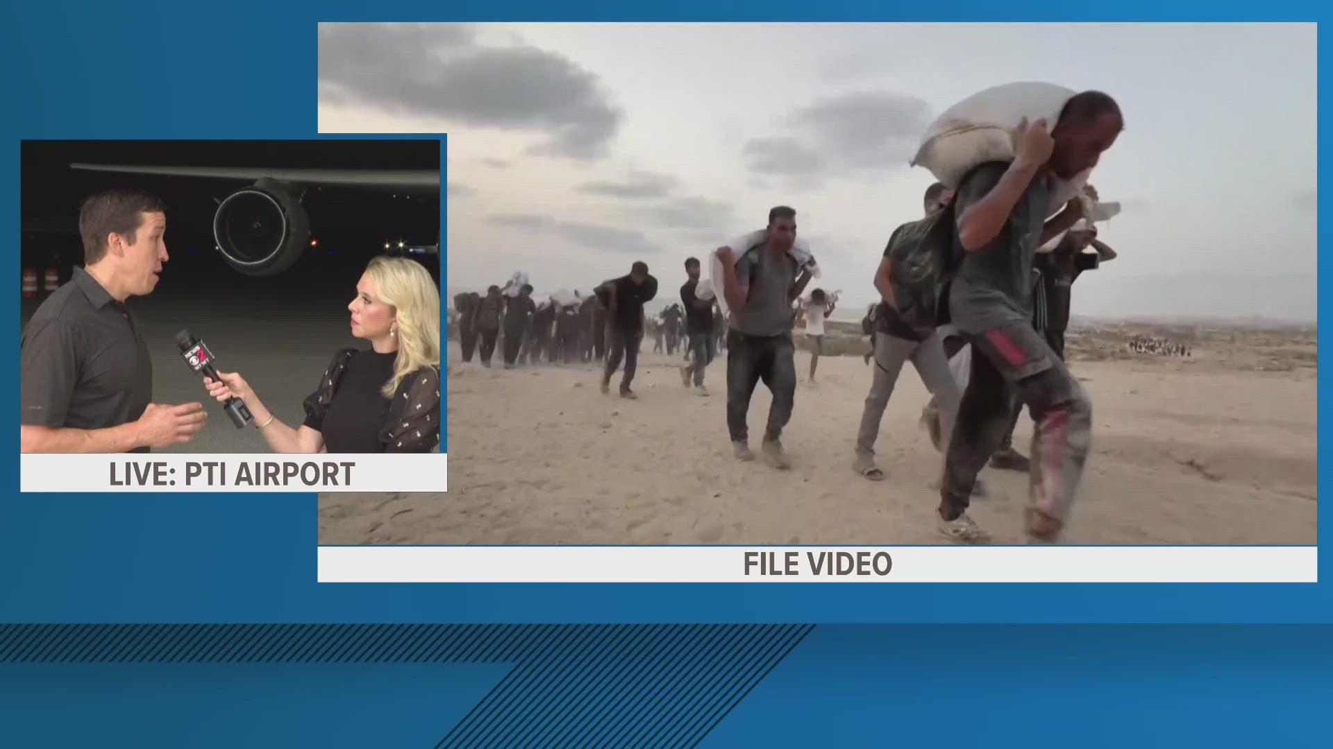 The Christian non-profit continues its humanitarian effort in the Middle East, working with 'trusted partners' on the ground to get aid into Gaza.