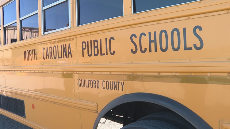 Some Guilford County high schools head into third week of suspended bus services