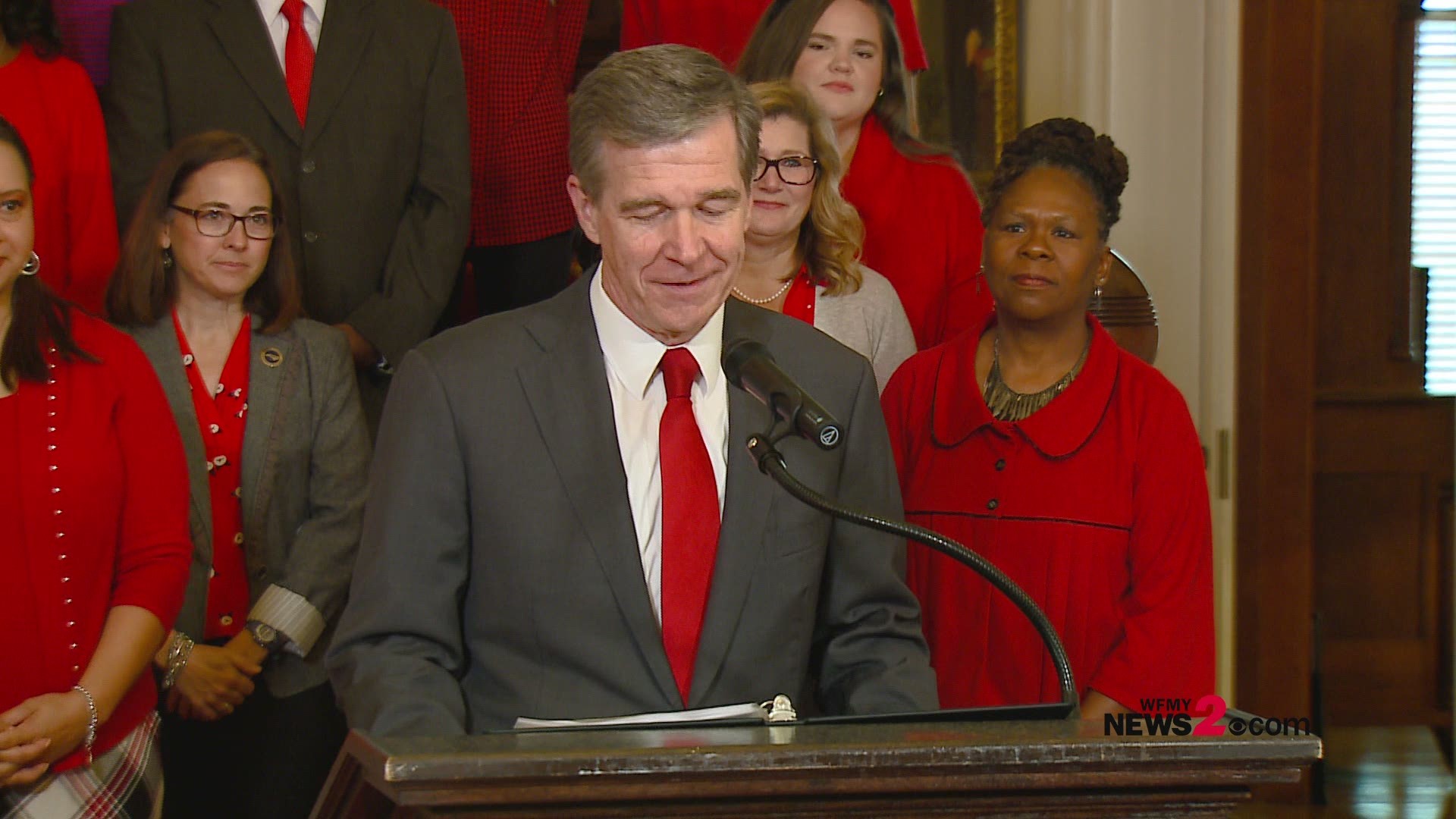Governor Cooper struck down two bills with proposed teacher pay raises because he says it’s not enough. He’s calling on lawmakers to do more for educators.