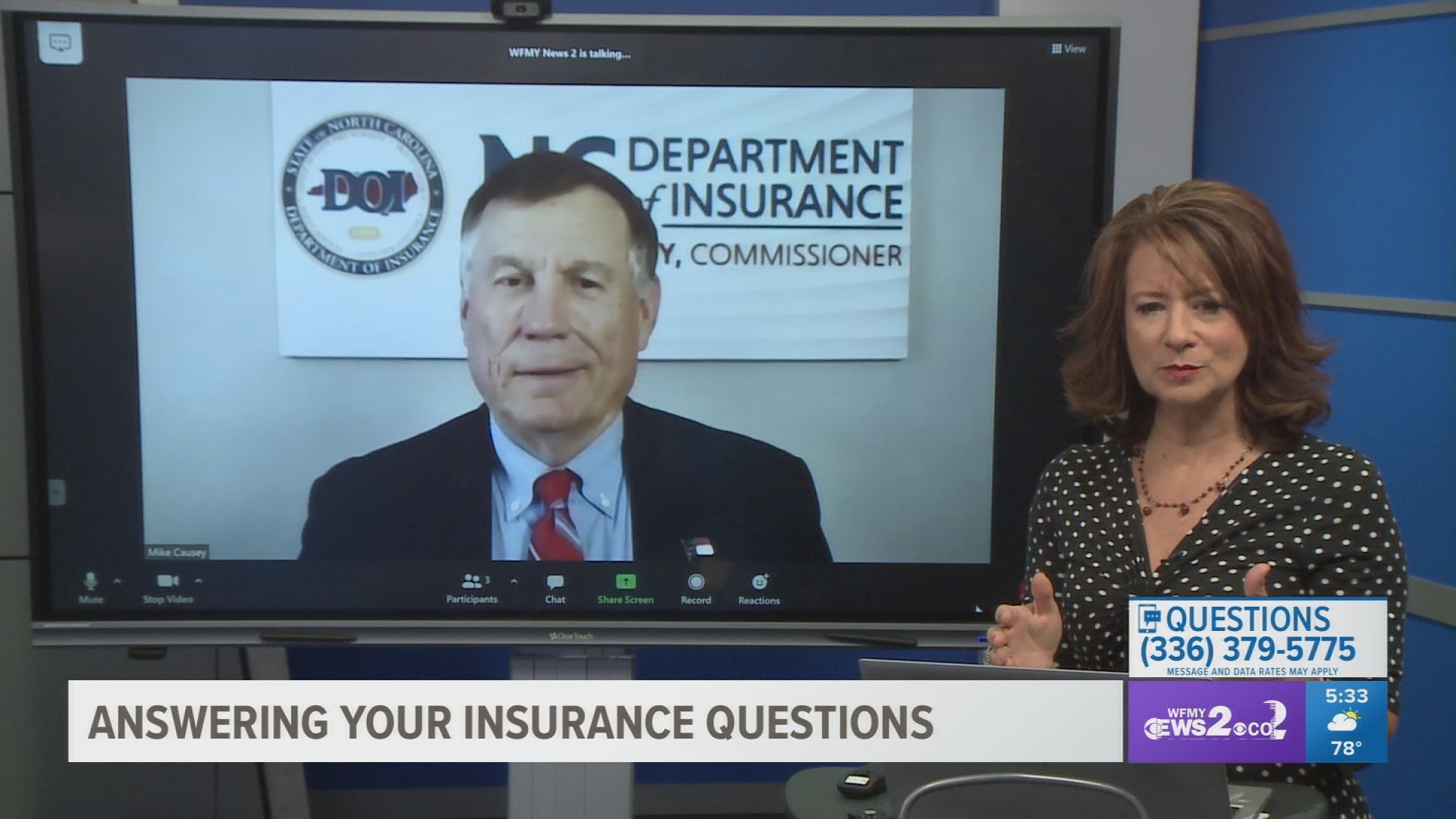 NC Department of Insurance Commissioner Mike Causey discusses important coverages North Carolinians should have.