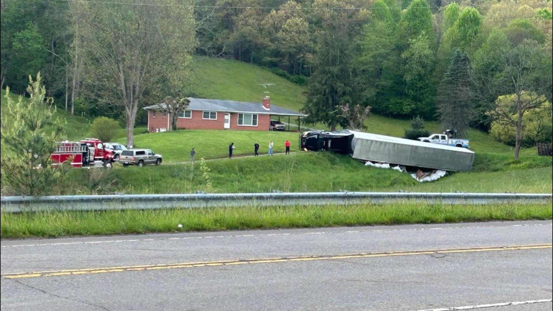 NCDOT shared a progress update about I-40 in western North Carolina and is warning large truck drivers to avoid using non-truck routes.