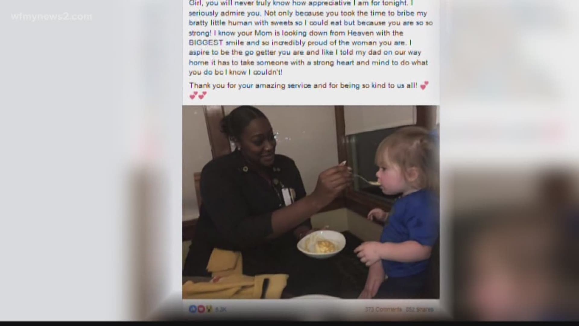 Mom Who Had Fussy Child in Greensboro Olive Garden Bullied After Kind Post