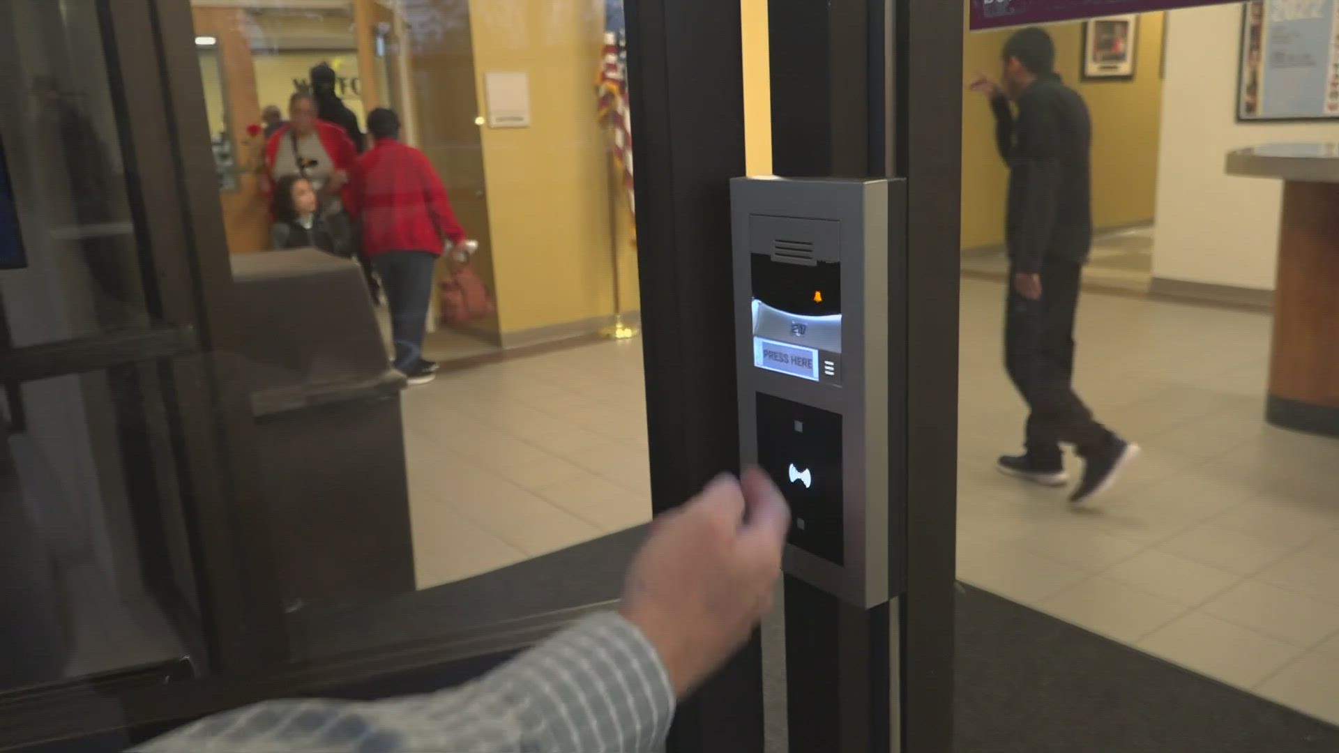 The district will add access control devices to 28 elementary schools that have separate buildings or modular units.