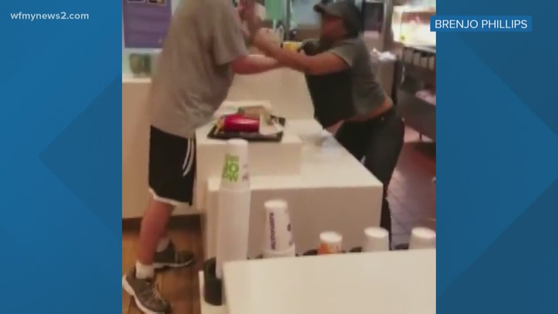 The viral video of a McDonald's worker fighting off a customer has raised questions on who should intervene when violence in the workplace takes place.