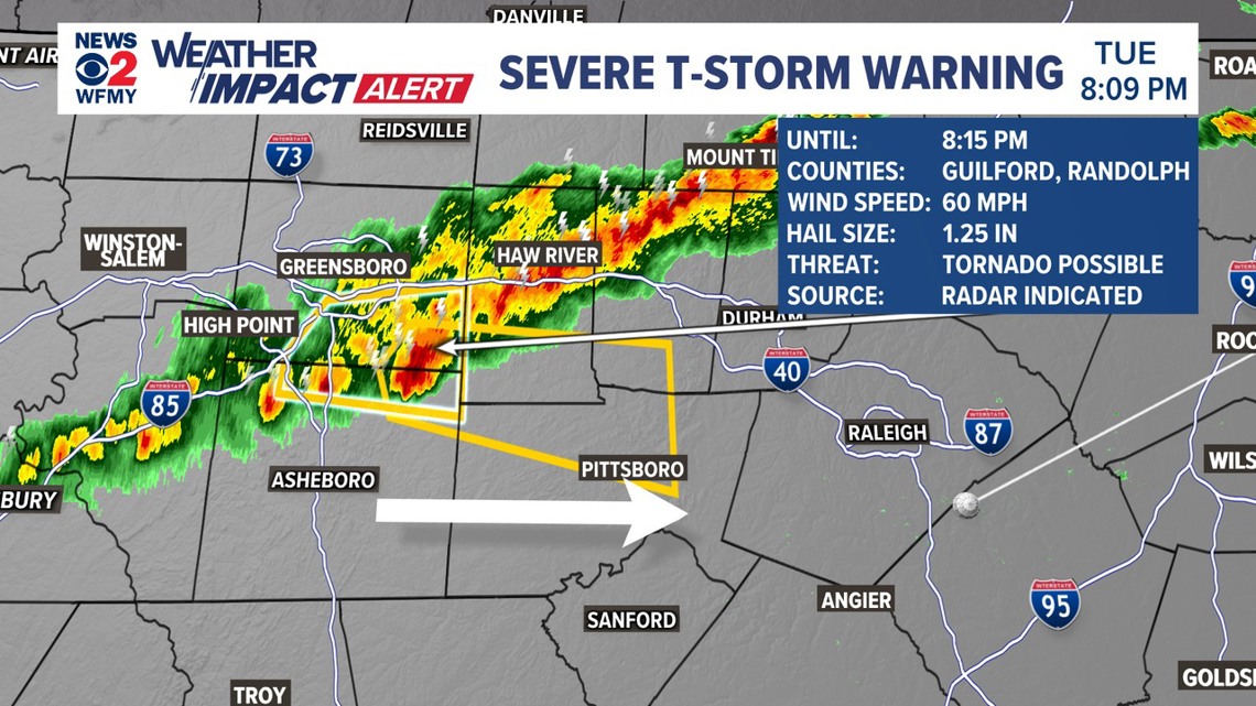 LIVE BLOG | Storms in the Triad on New Year's Eve | wfmynews2.com