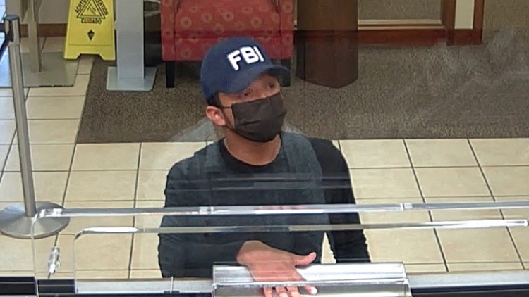 Man robs bank in FBI Hat | wfmynews2.com