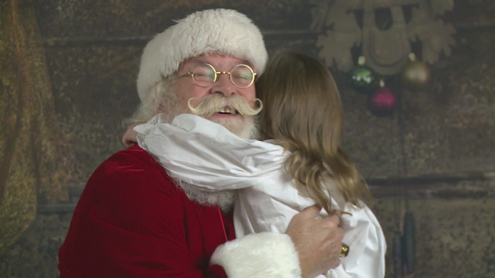 He's known as Santa 'Cliff'. For decades, he's dressed as Santa, bringing joy to families across the Piedmont Triad.