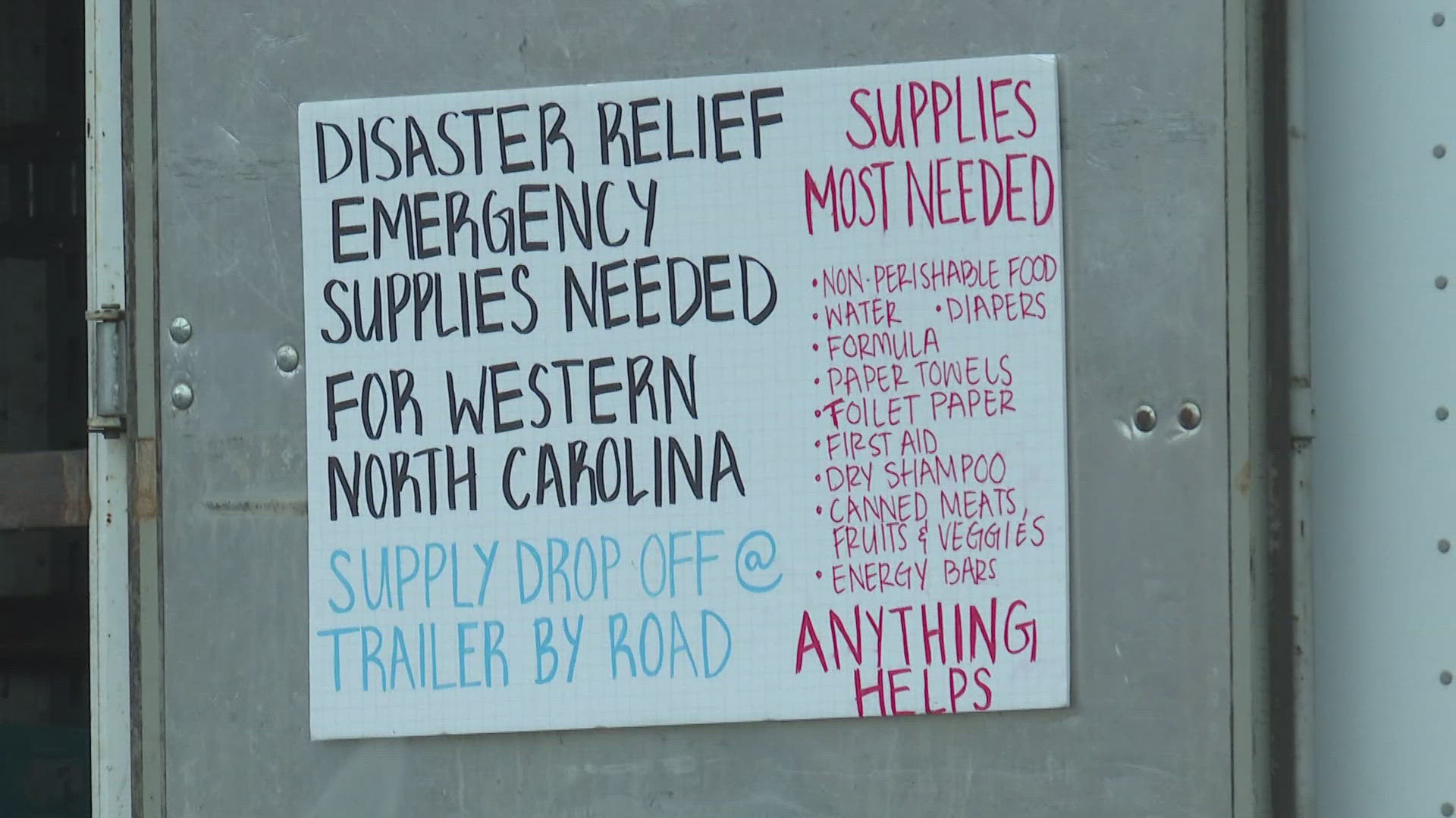 People across the Piedmont Triad are banding together to organize aid for victims of Helene in Western North Carolina