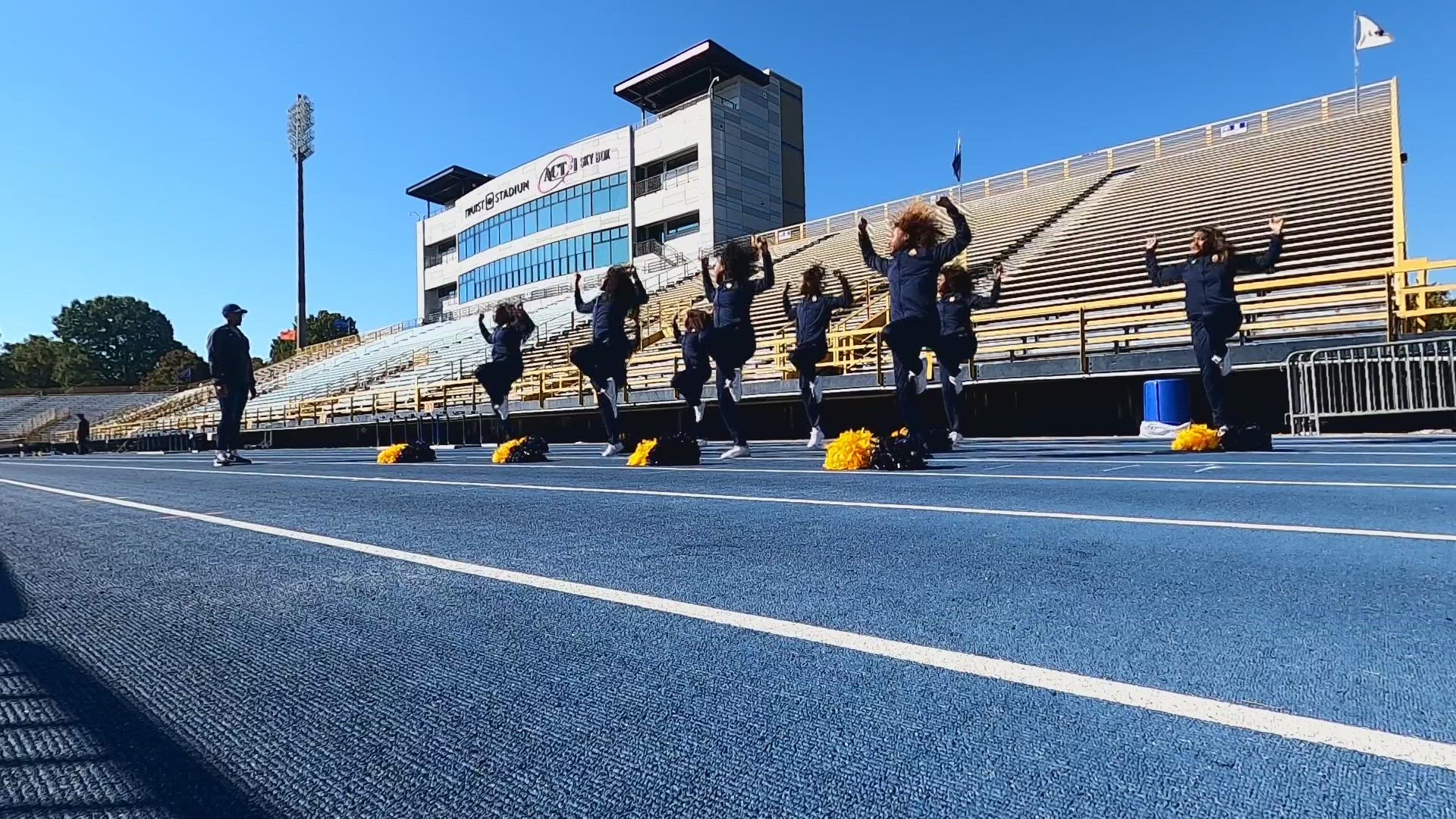 Lauren Coleman caught up with the NC A&T cheer squad to find out how they're making program history.