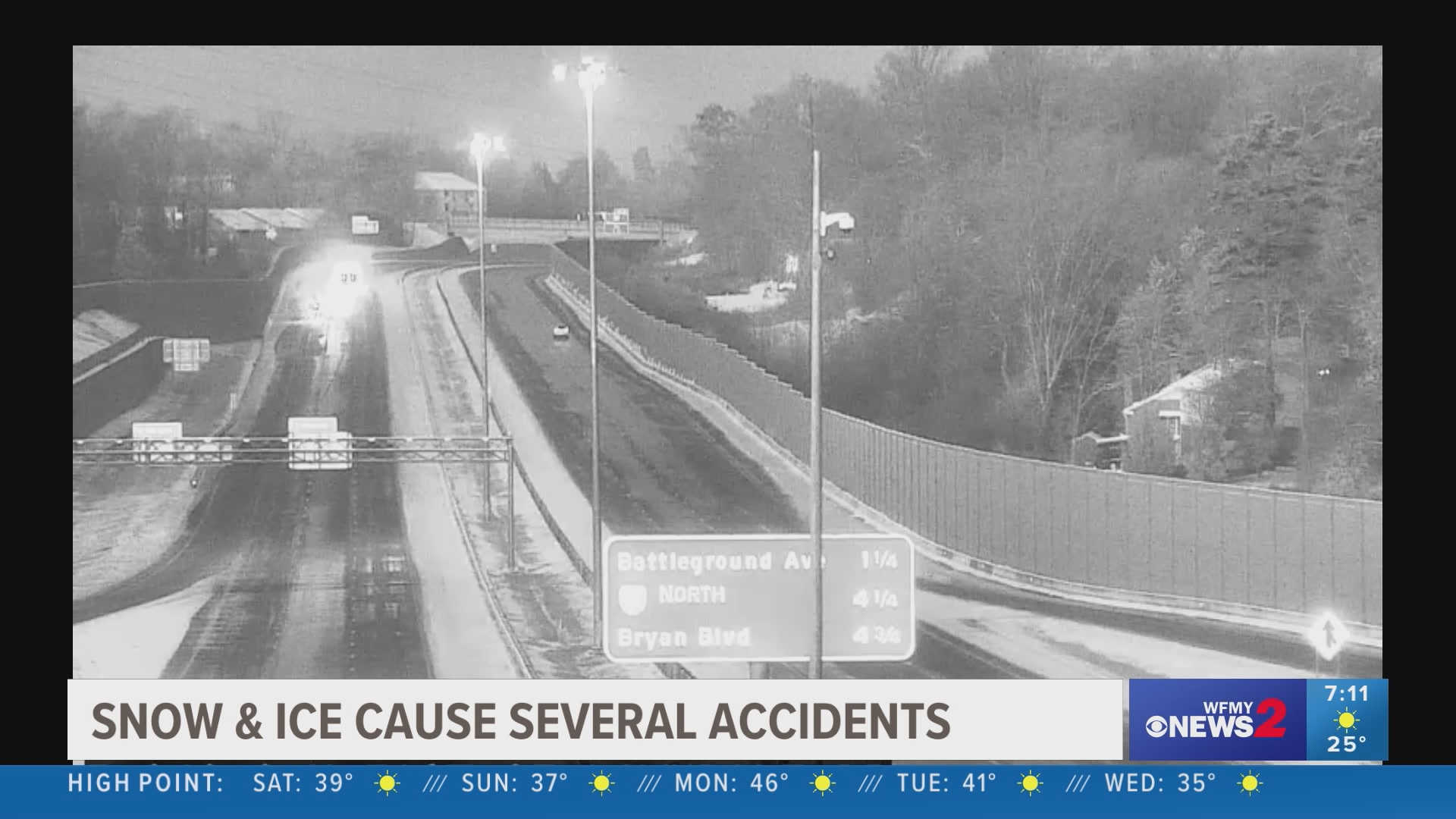 Road Conditions in Triad | Winter Storm | wfmynews2.com