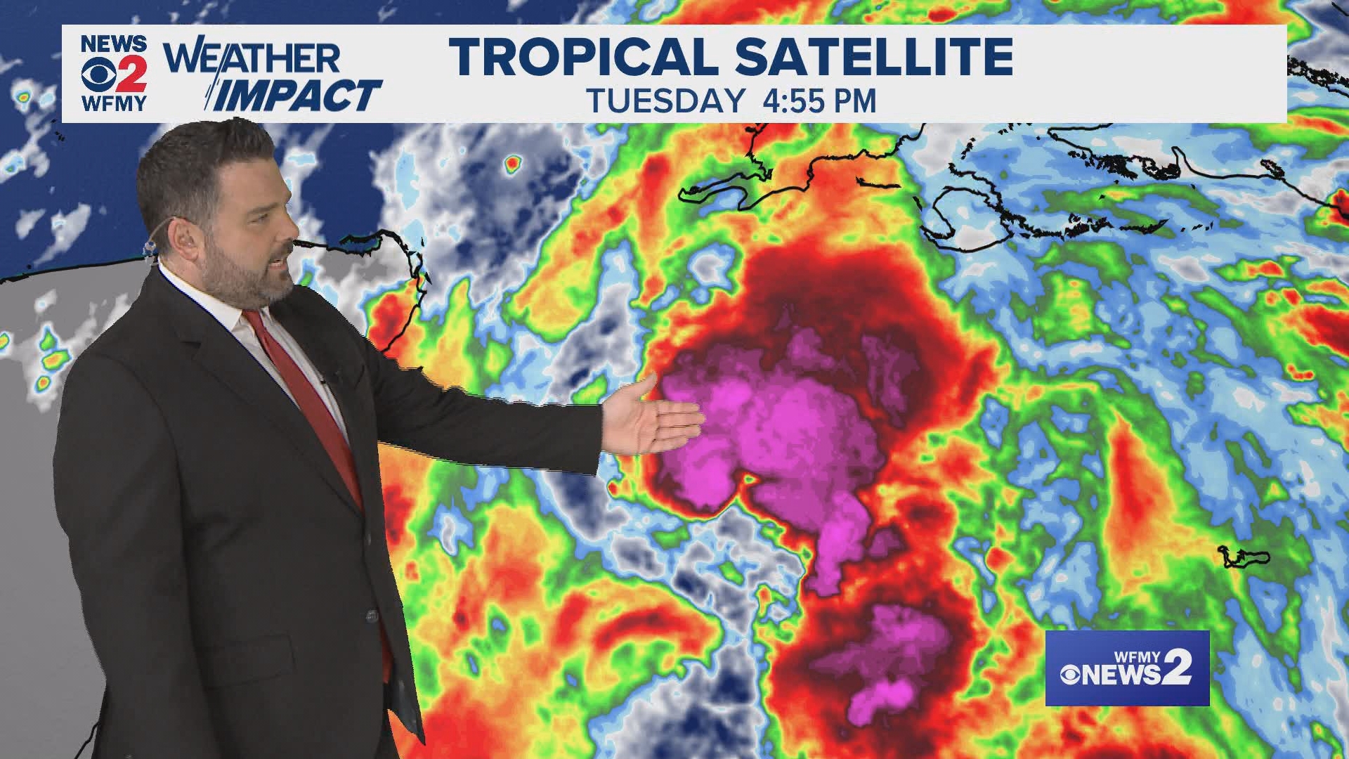 Helene will grow into a major hurricane and hit Florida on Thursday. What will it do in North Carolina? WFMY Chief Meteorologist Tim Buckley explains.