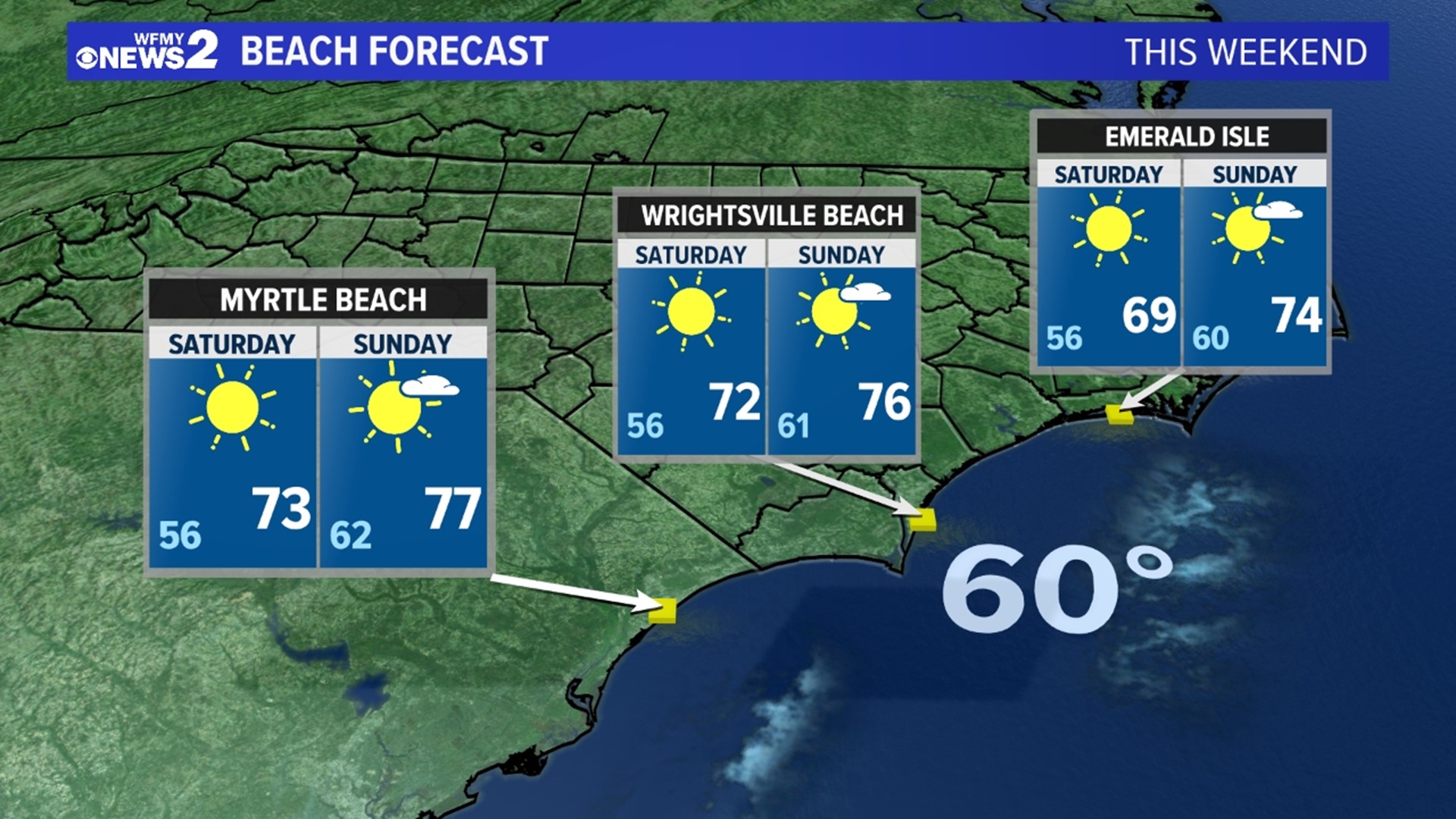 Easter Weekend Forecast in the Carolinas | wfmynews2.com