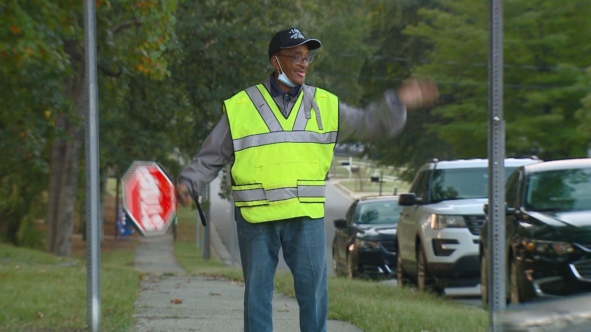 School crossing guard, WWII veteran celebrates 100th birthday
