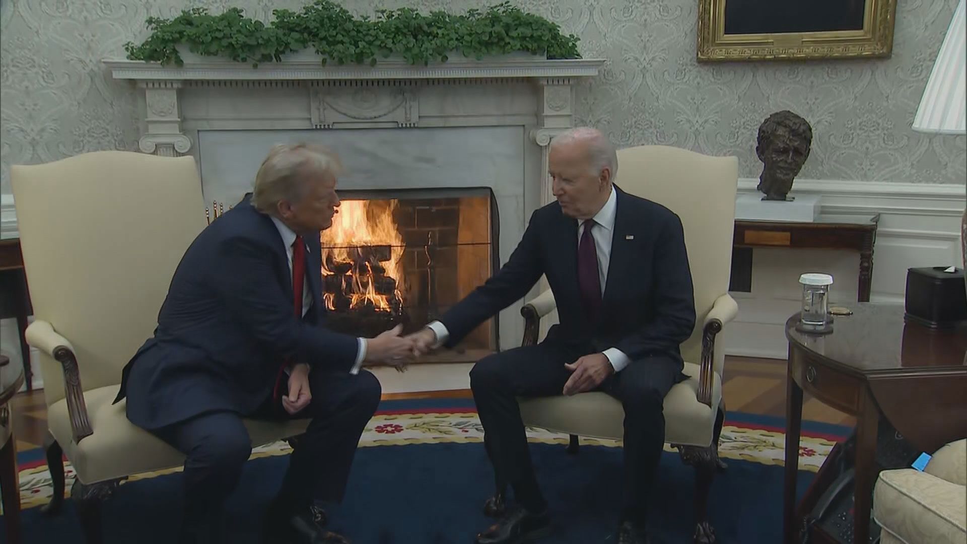 Trump and Biden agree to have a smooth transition.