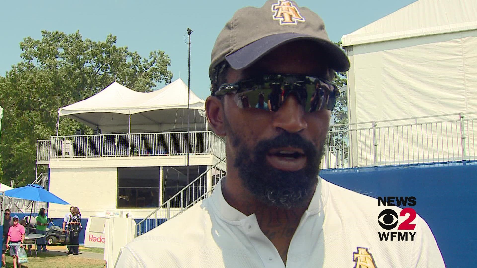 JR Smith talks about golf and NC A&T State University and what's next with his future.