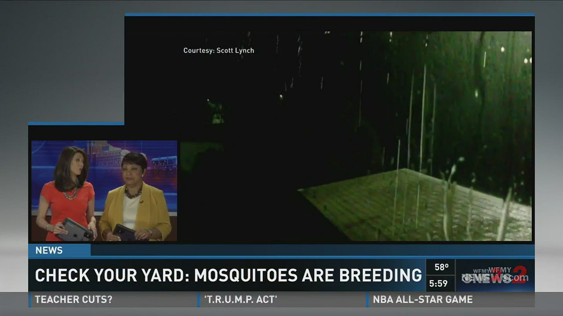 Mosquitoes Breeding Earlier This Season