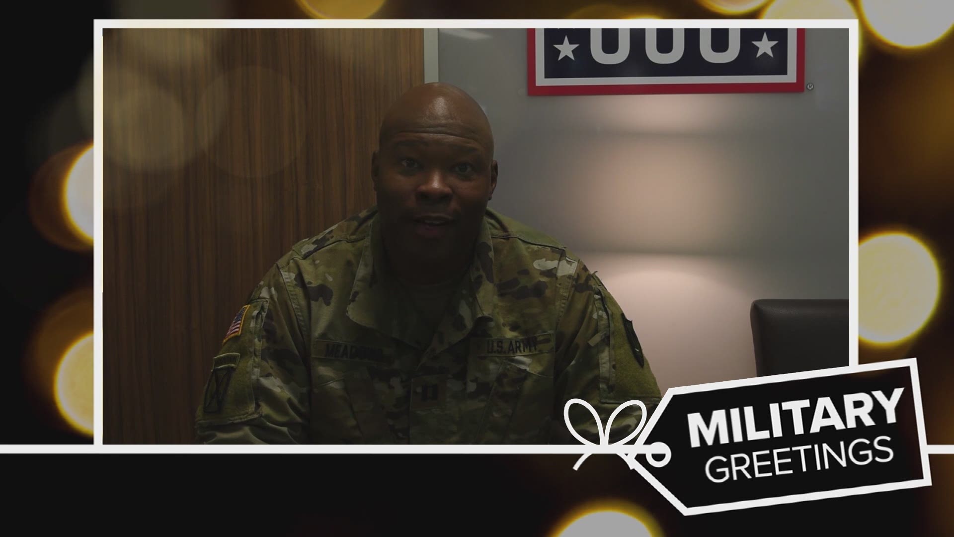 Military Greetings: Captain Jamar Meadows