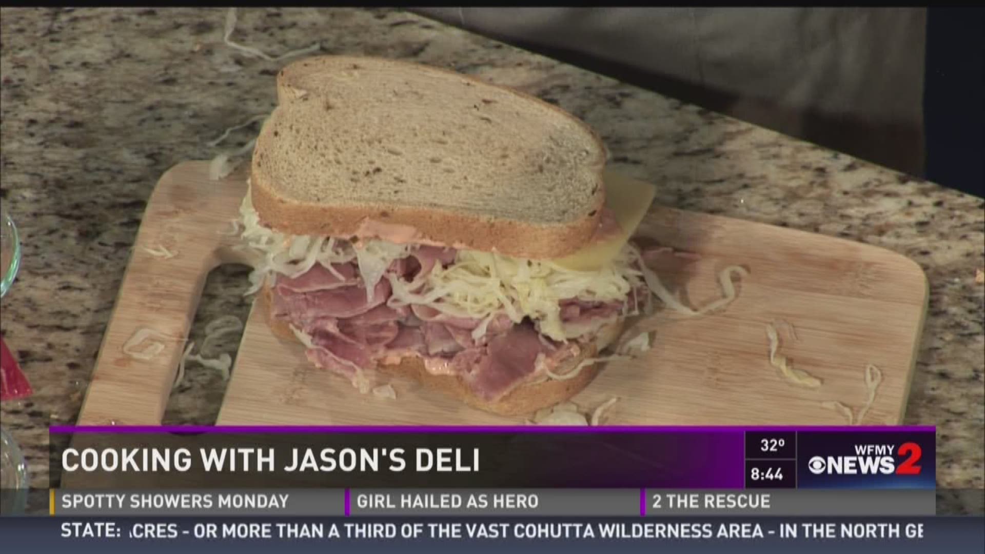 In The WFMY News 2 Kitchen With Jason's Deli