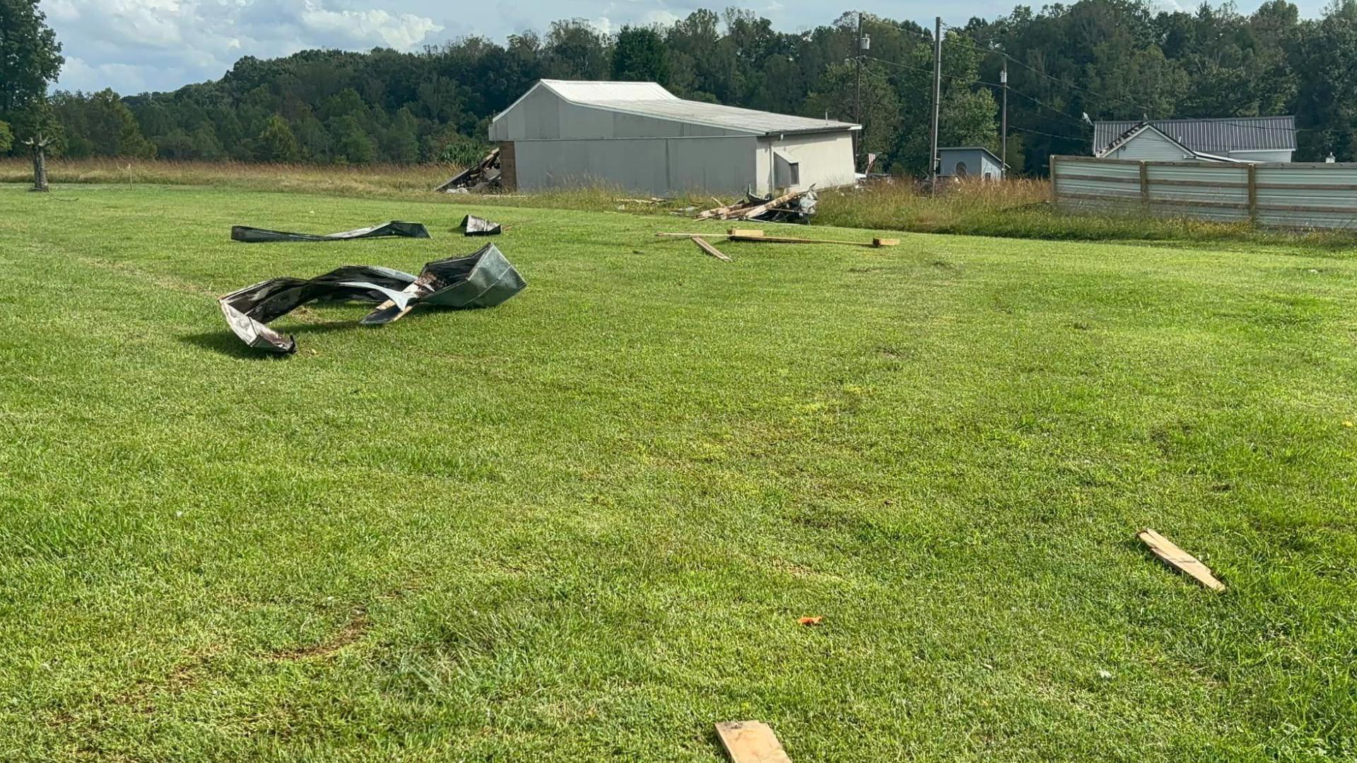 Damage in Rockingham County
