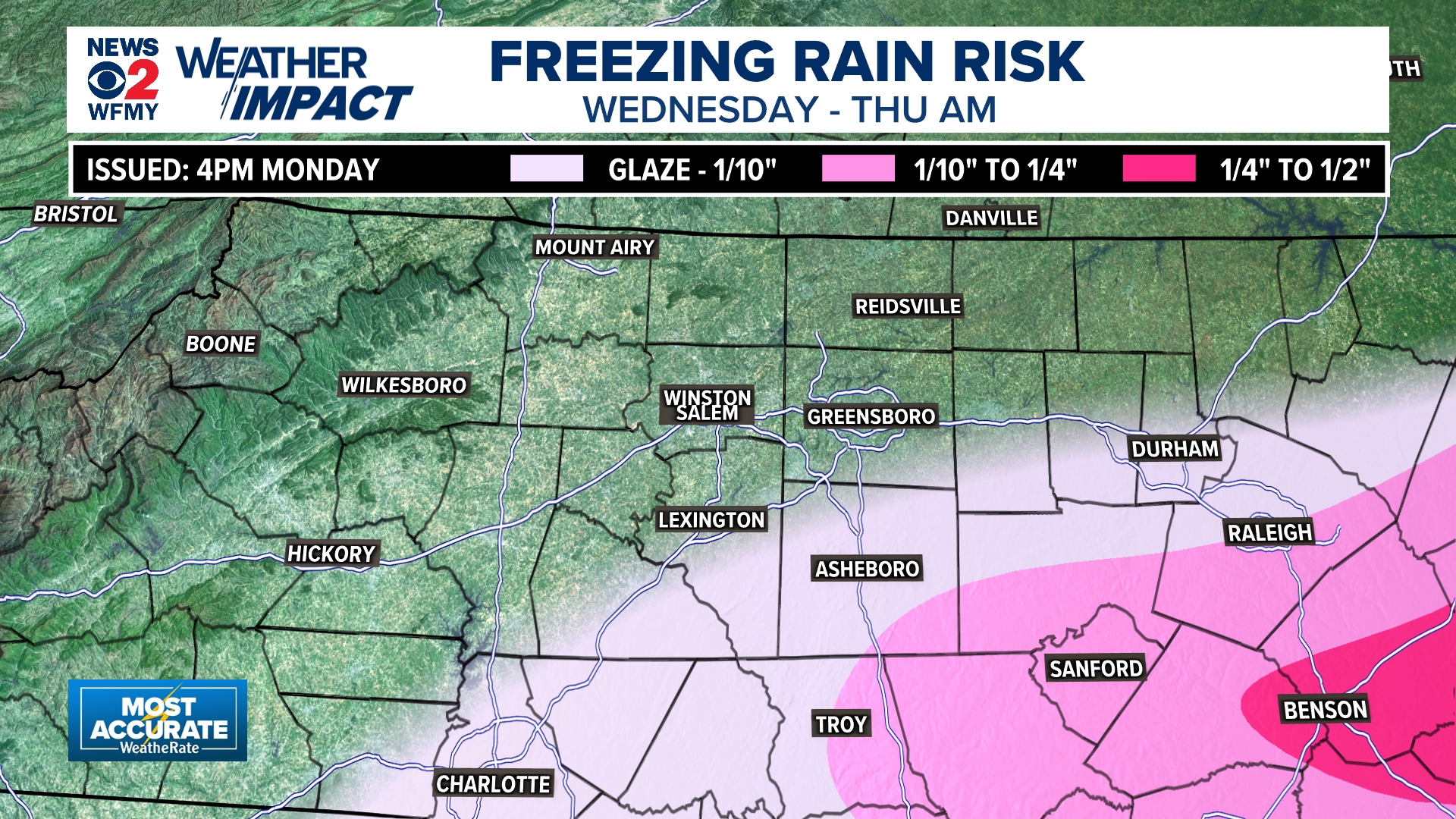 Snow May be Possible in North Carolina Next Week | wfmynews2.com