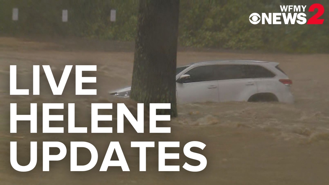 Live Helene updates Latest conditions in North Carolina