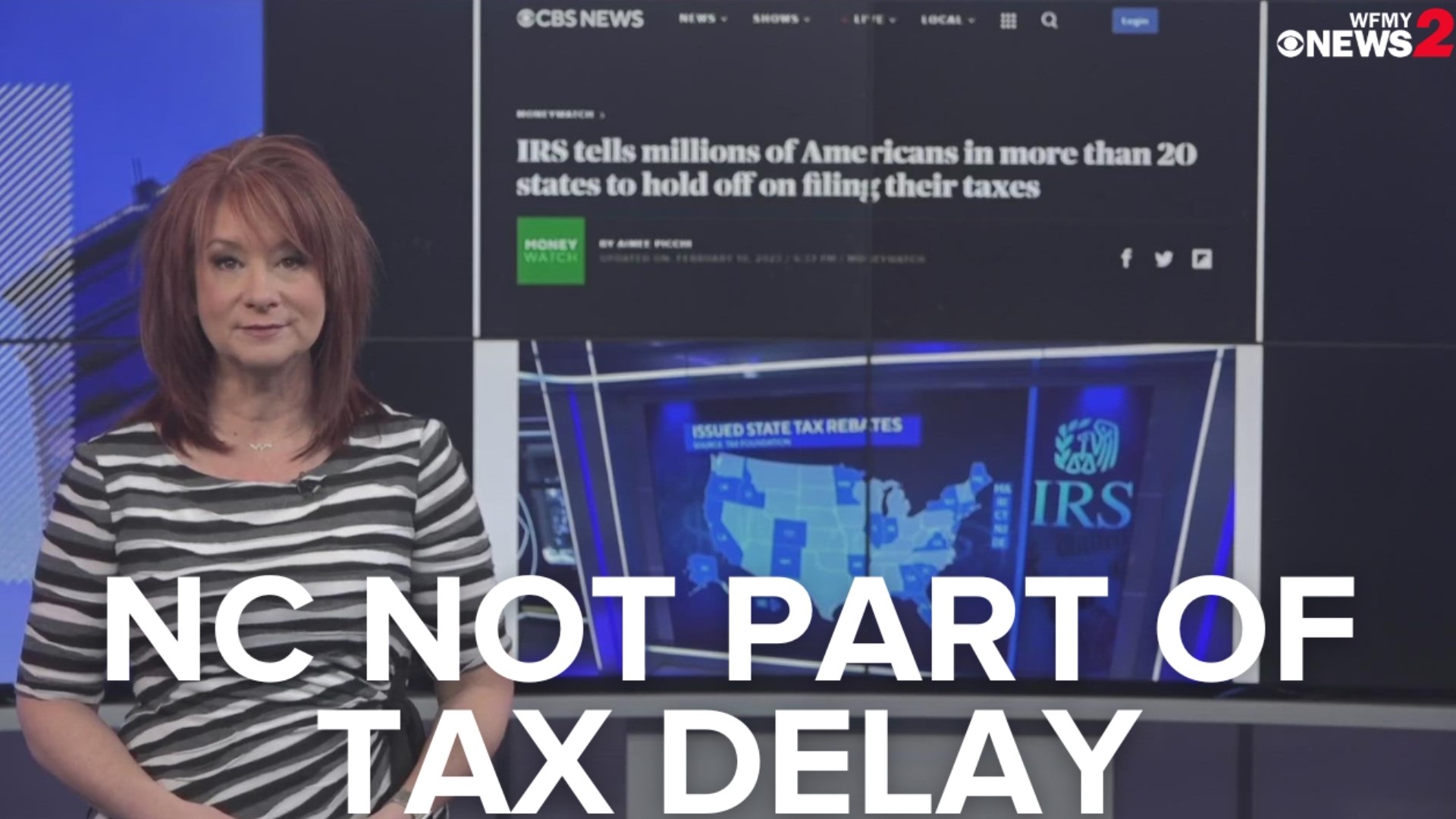 2 Wants to Know looks into why North Carolina is not one of 20 states with the IRS tax delay plan.