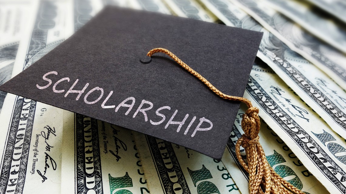 Check with your bank, it may offer scholarships for college