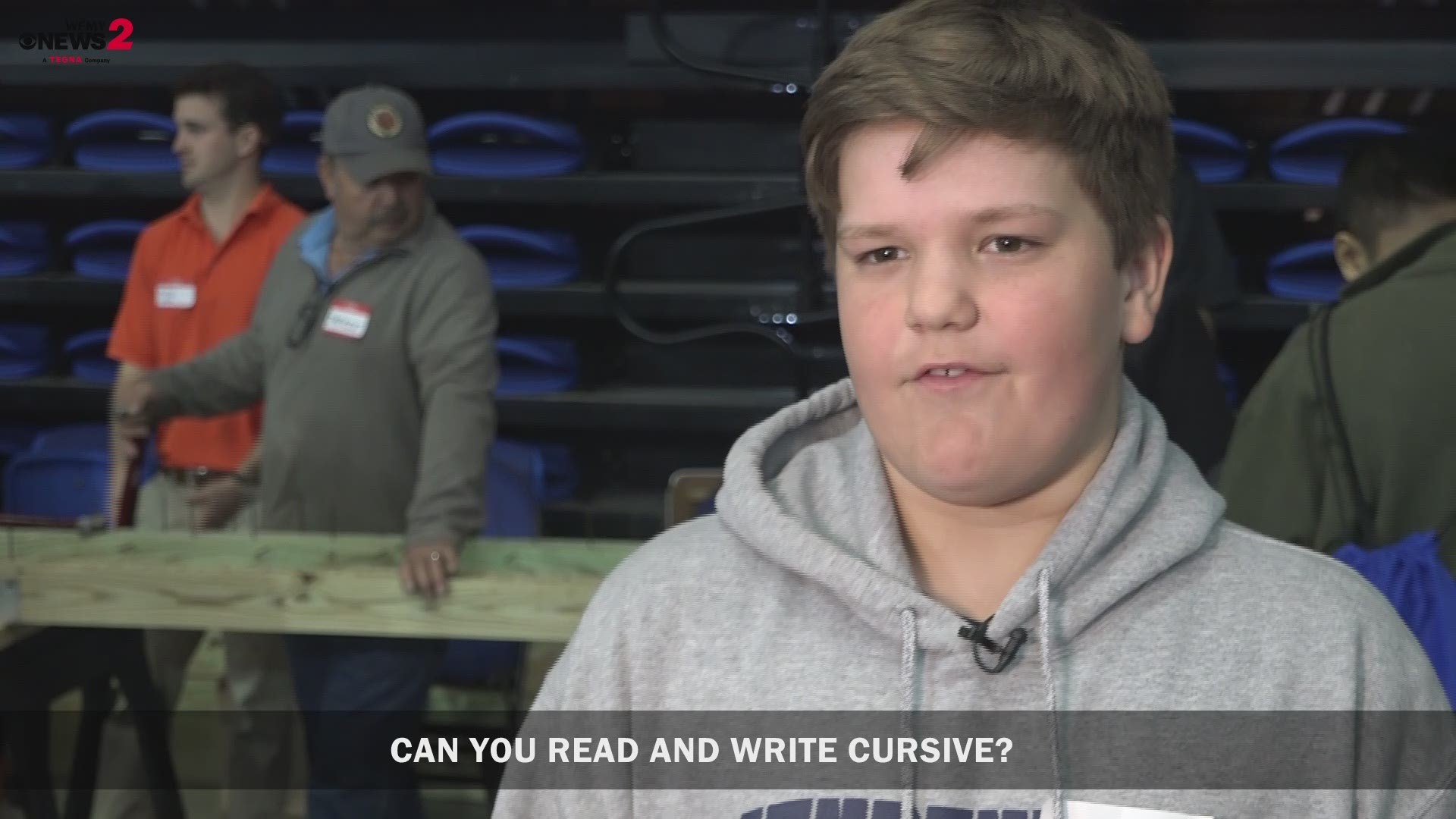 We asked some 8th graders about their ability to write and read cursive writing. Here's what they had to say.