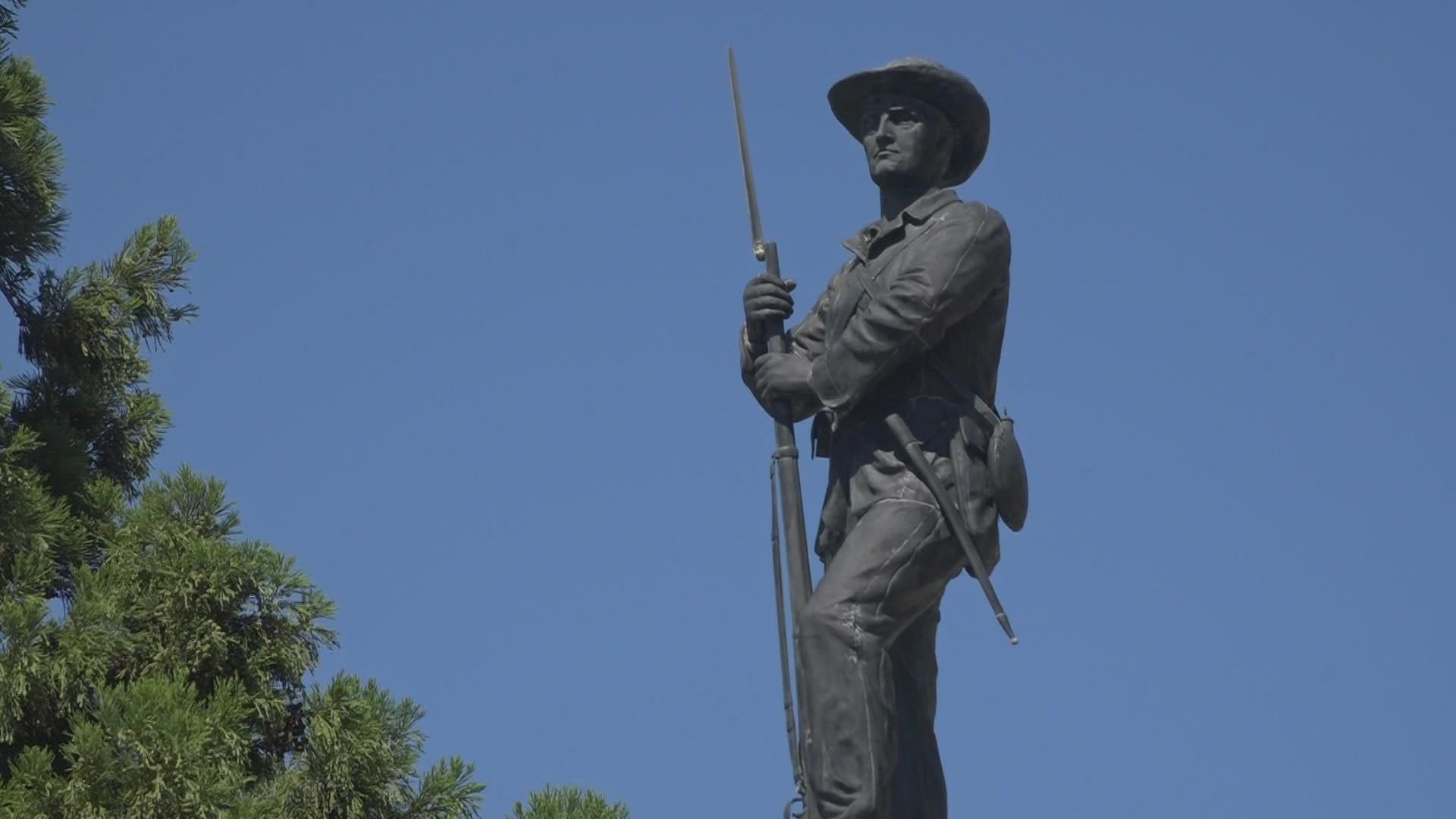 Asheboro City Council passed a resolution supporting a plan to move a confederate statue. But only Randolph County can decide what to do with it.