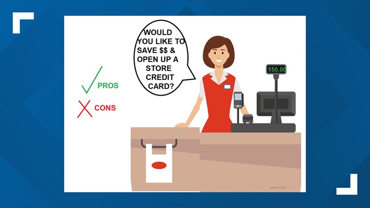 In-Store credit cards: Pros & Cons