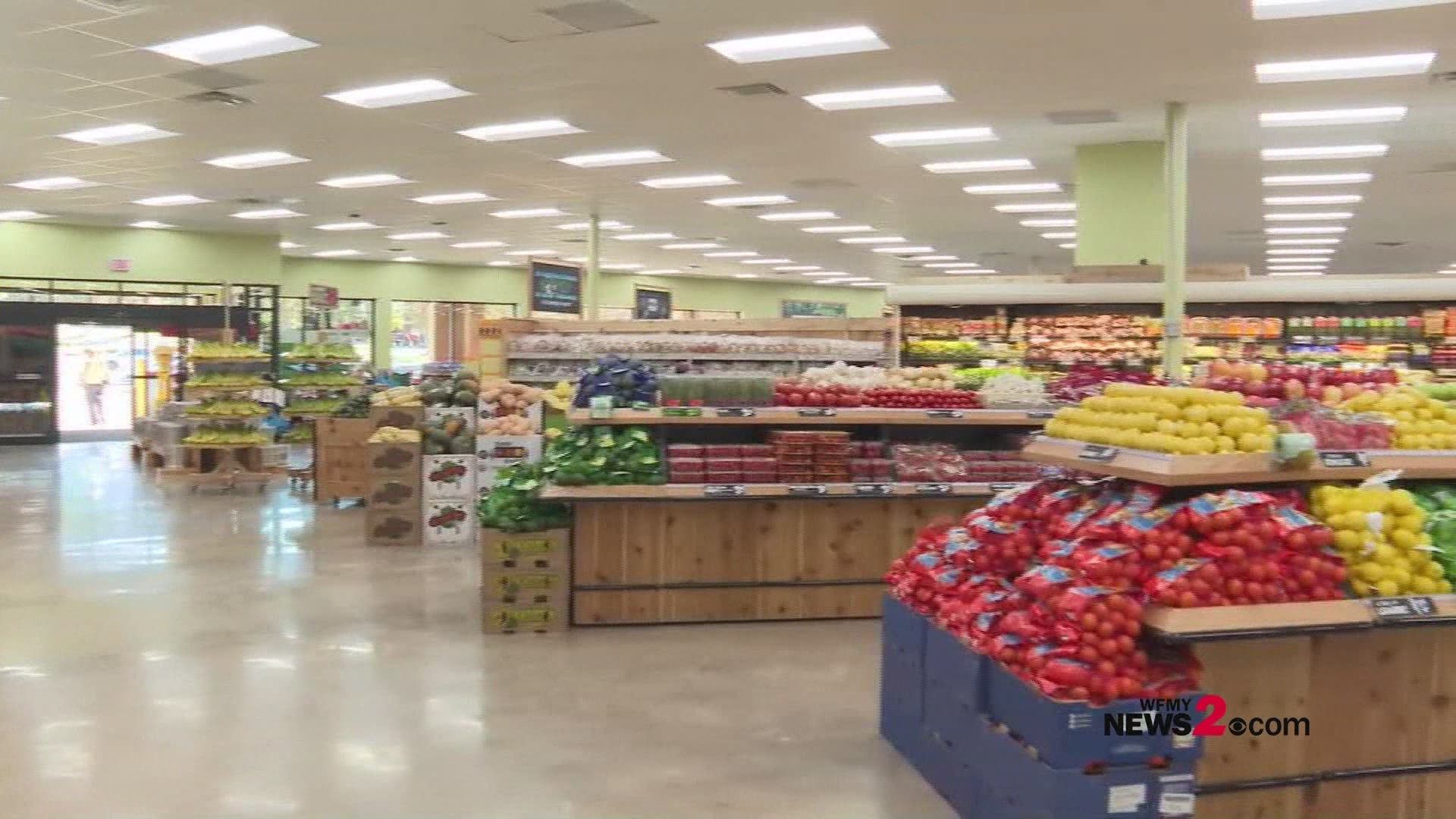 The grocery store opens Thursday, October 24 on Battleground Avenue.